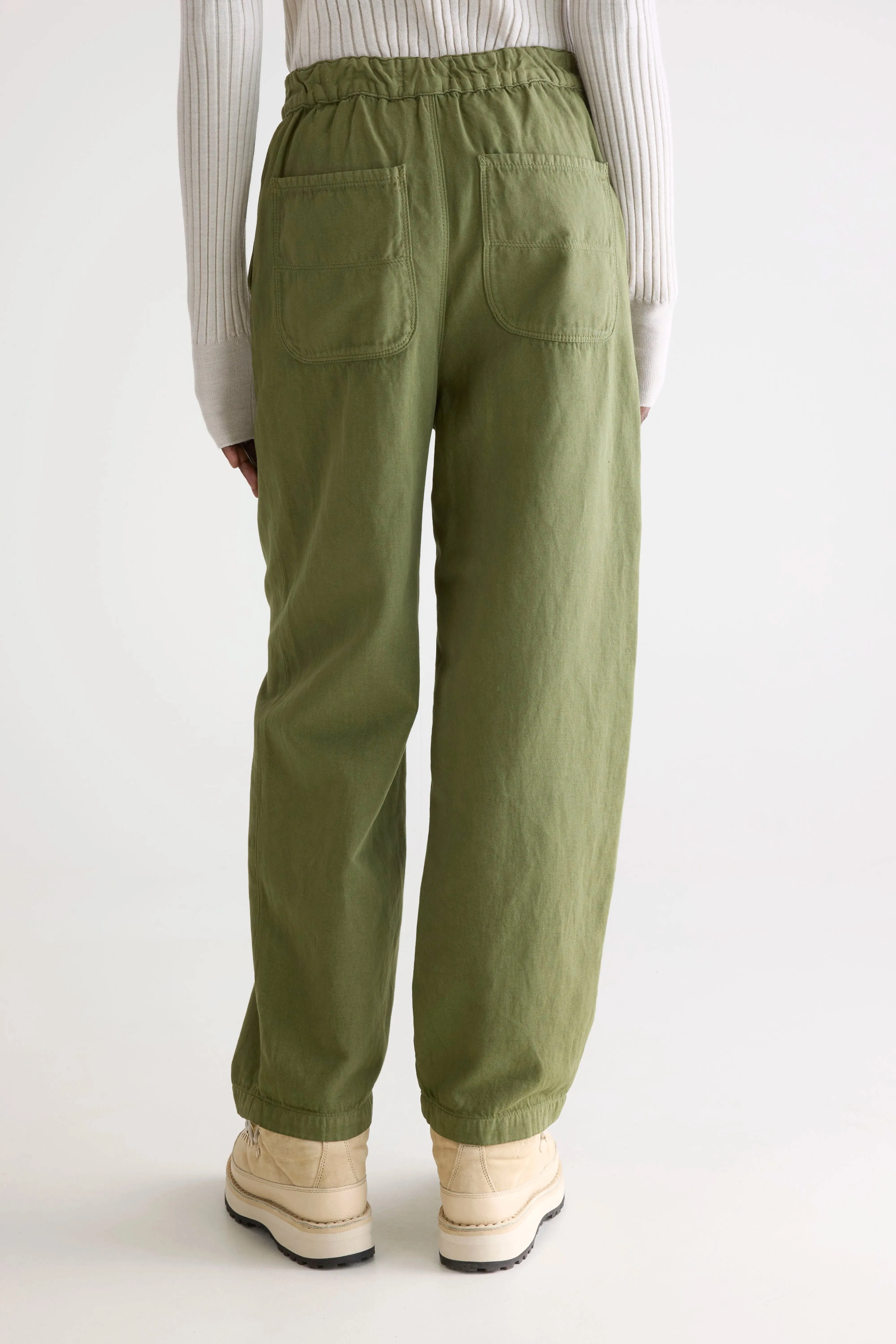Pasop relaxed khaki trousers (252 / W / ARMY) sold by Bellerose product image thumbnail 4