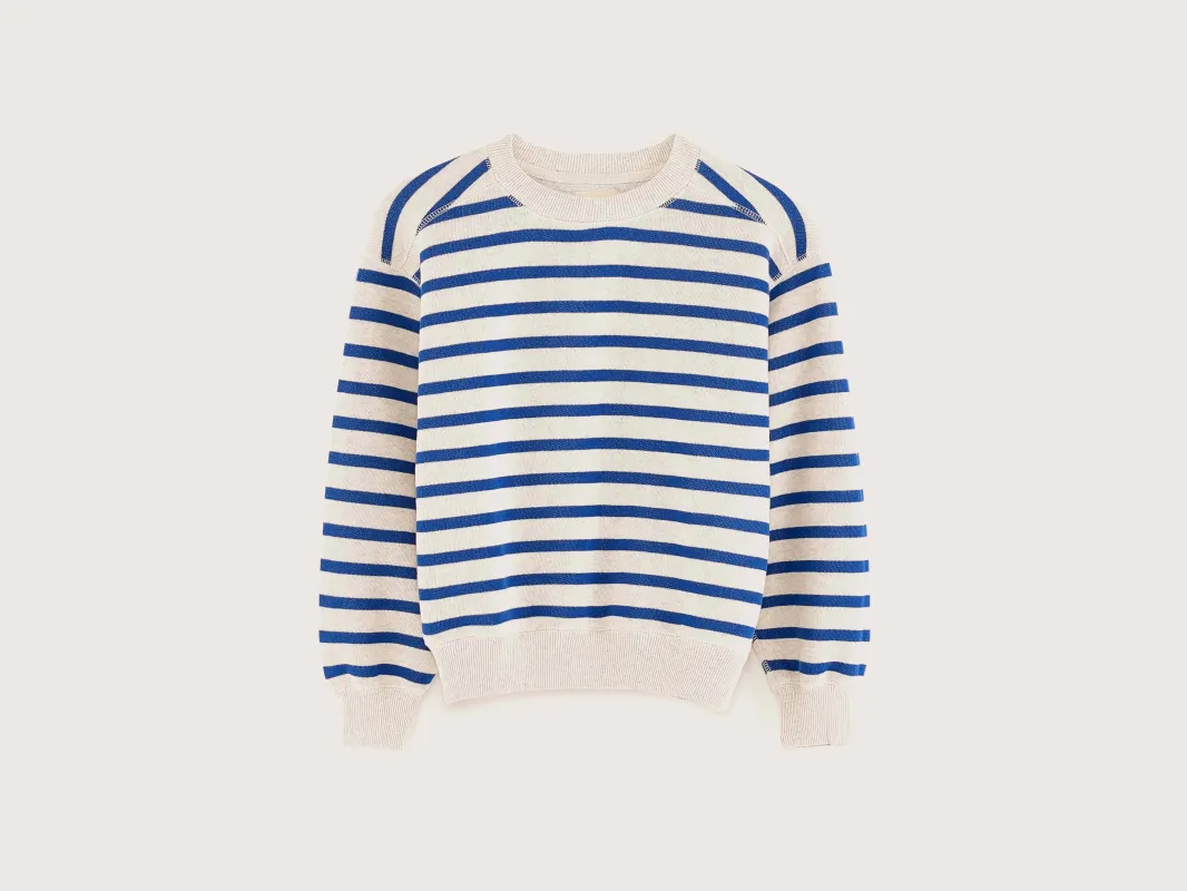 Fadol crewneck sweatshirt (251 / G / STRIPE A) sold by Bellerose