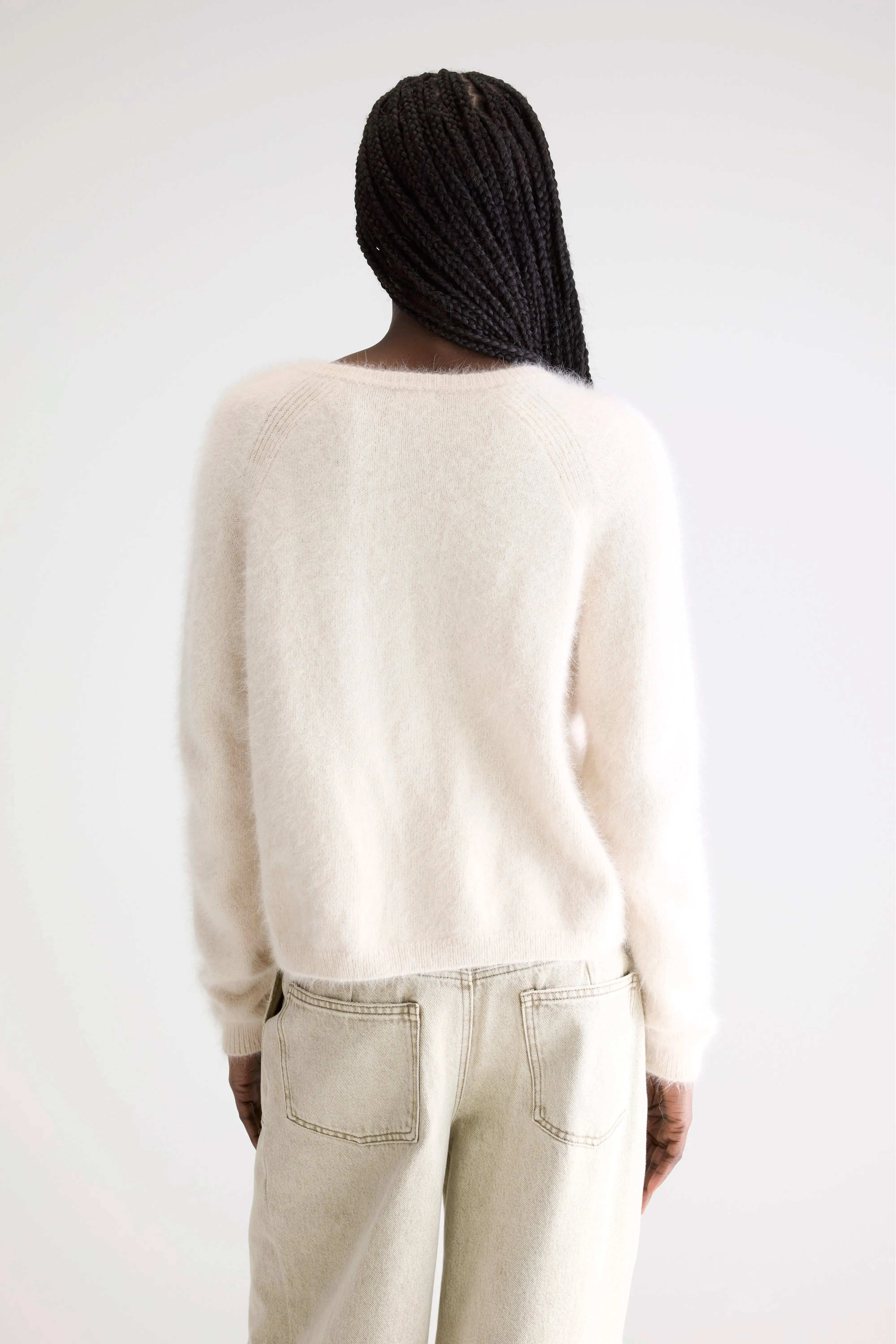 Datair angora-blend cardigan (252 / W / PARCHEMIN) sold by Bellerose product image thumbnail 4