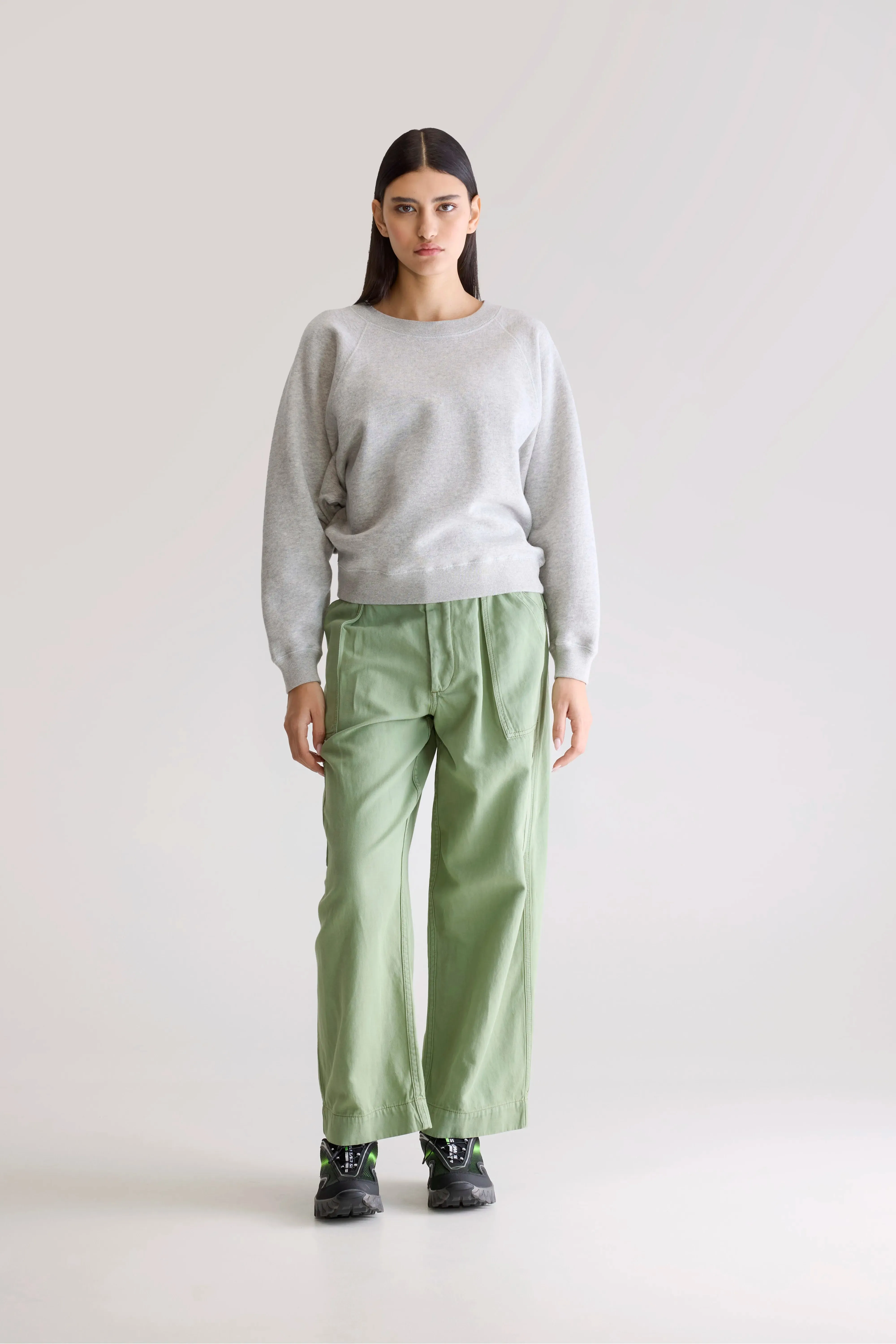 Fella relaxed grey sweatshirt (252 / W / H. GREY) sold by Bellerose product image thumbnail 3