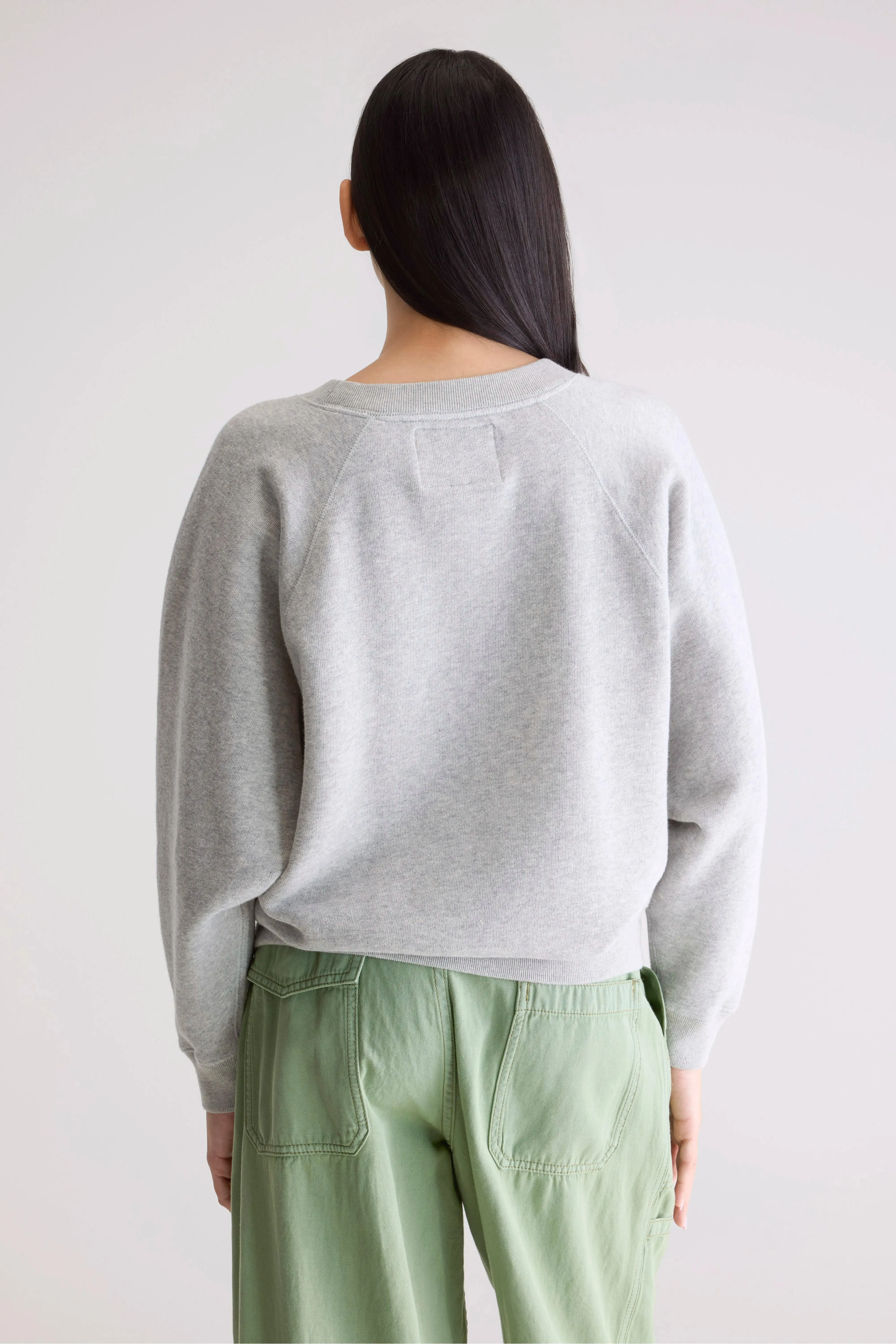 Fella relaxed grey sweatshirt (252 / W / H. GREY) sold by Bellerose product image thumbnail 4