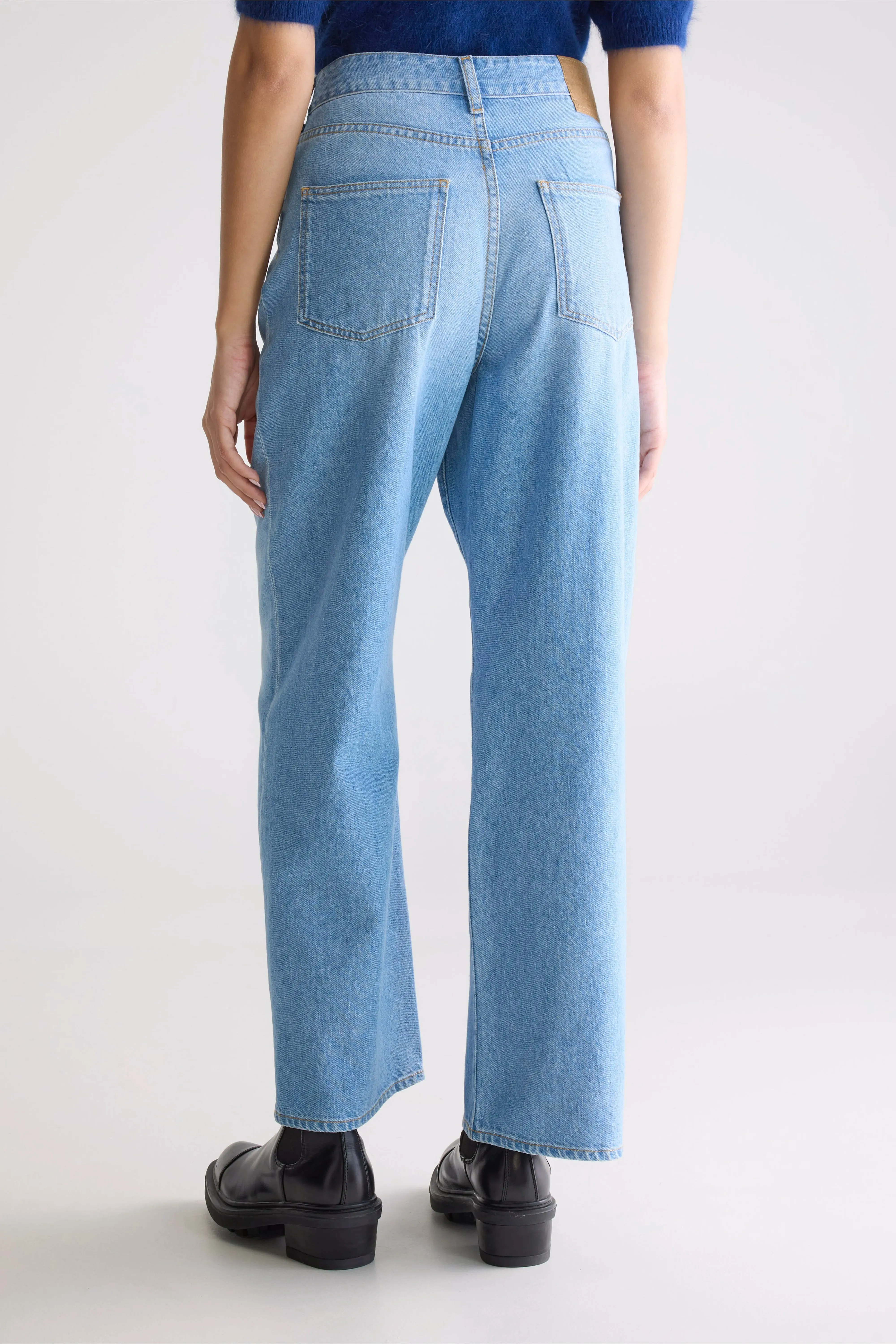 Denim N. 61 wide jeans (252 / W / VINTAGE LT BLUE) sold by Bellerose product image thumbnail 4
