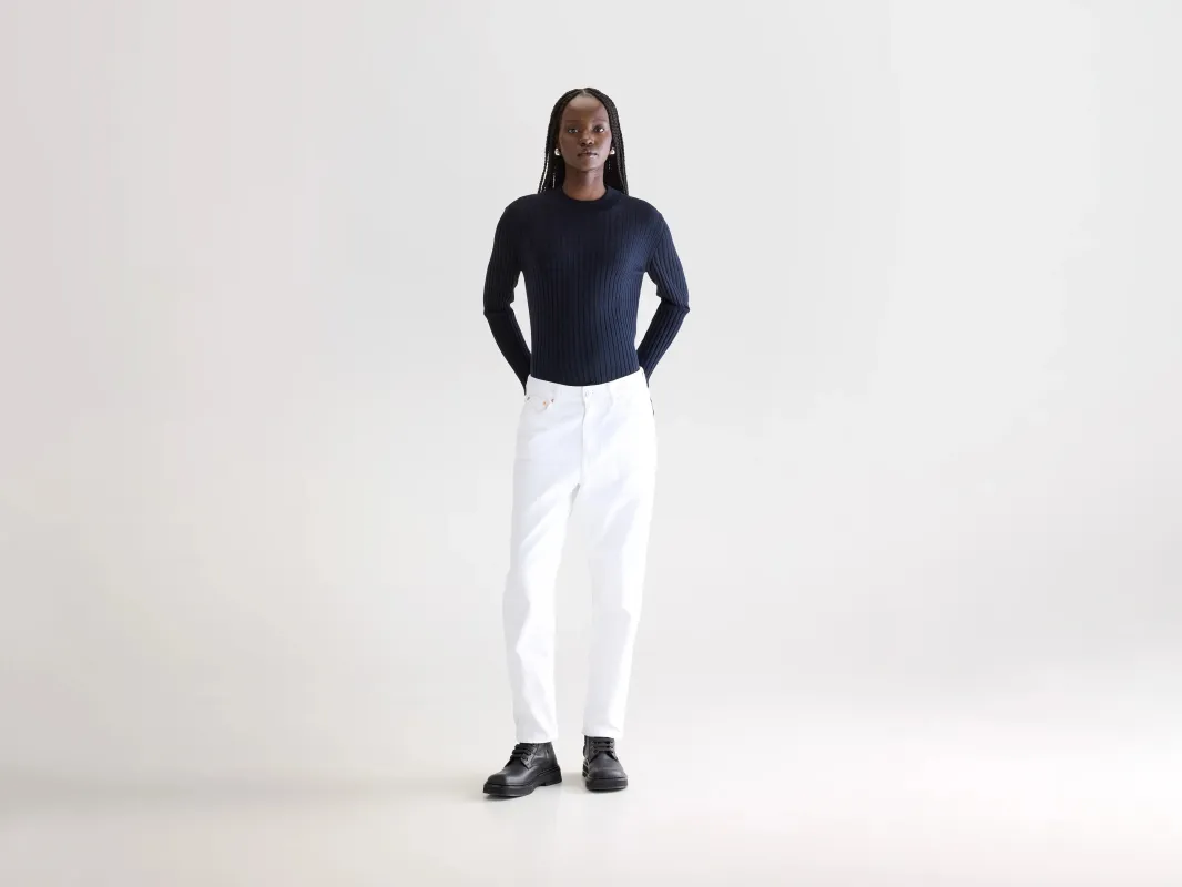 Denim N. 54 tapered jeans (252 / W / WHITE) sold by Bellerose