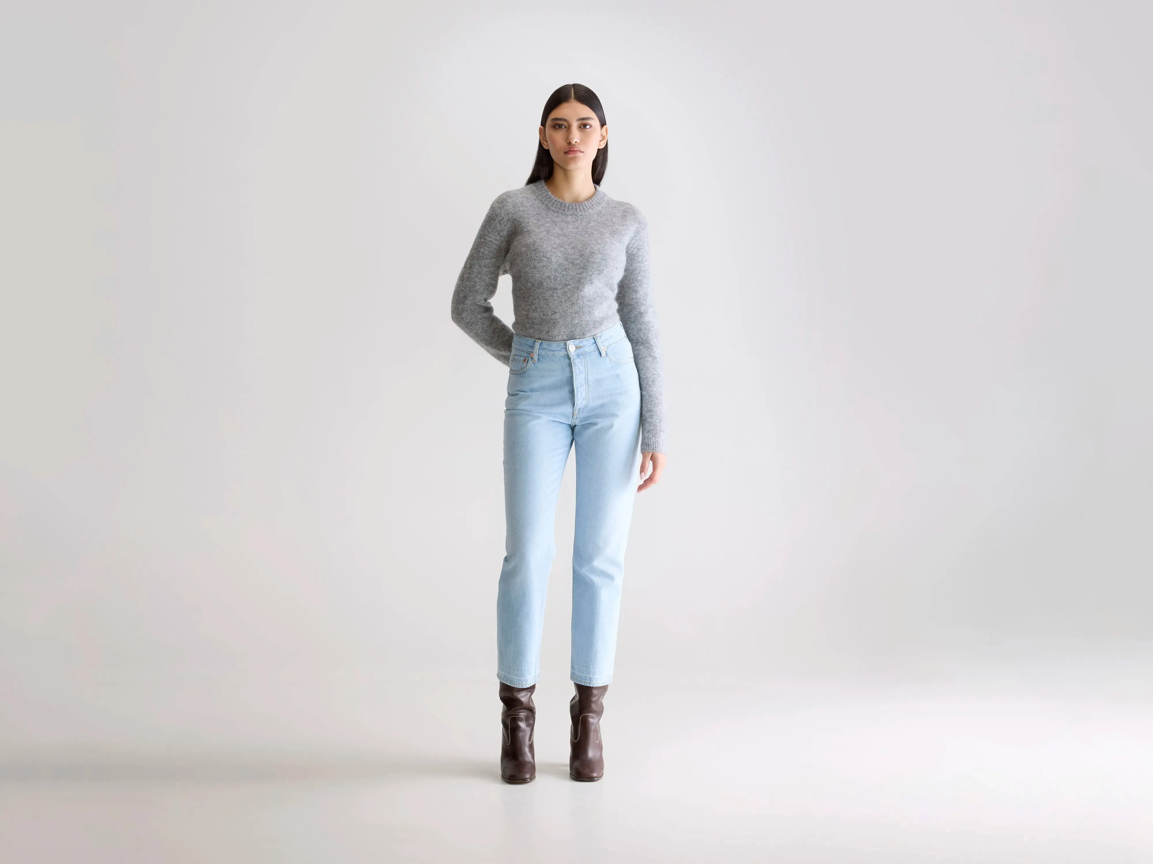 Denim N. 34 regular jeans (252 / W / USED LT BLUE) sold by Bellerose