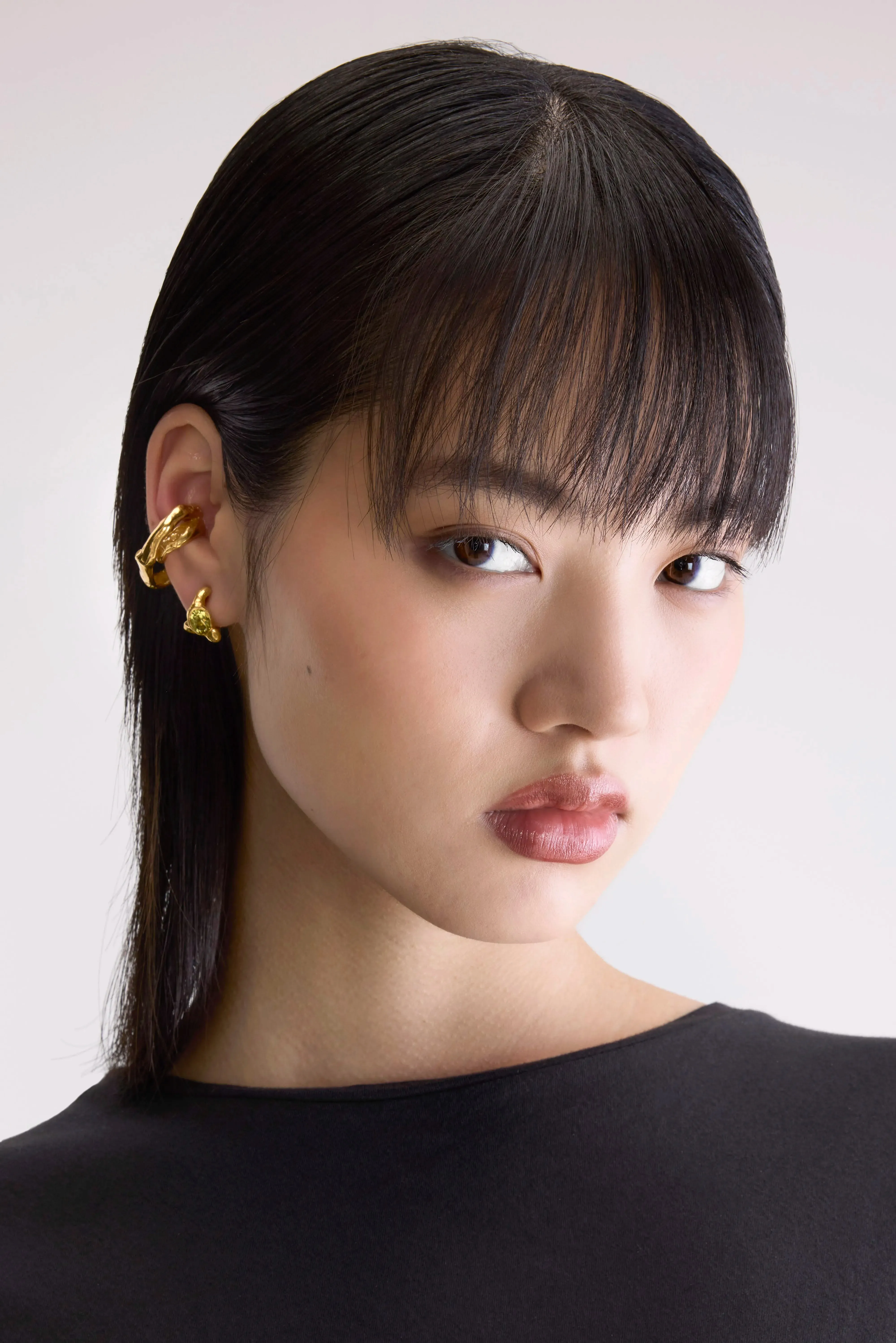 El Salto Yellow Stud Earring (251 / W / GOLD) sold by Bellerose product image thumbnail 3