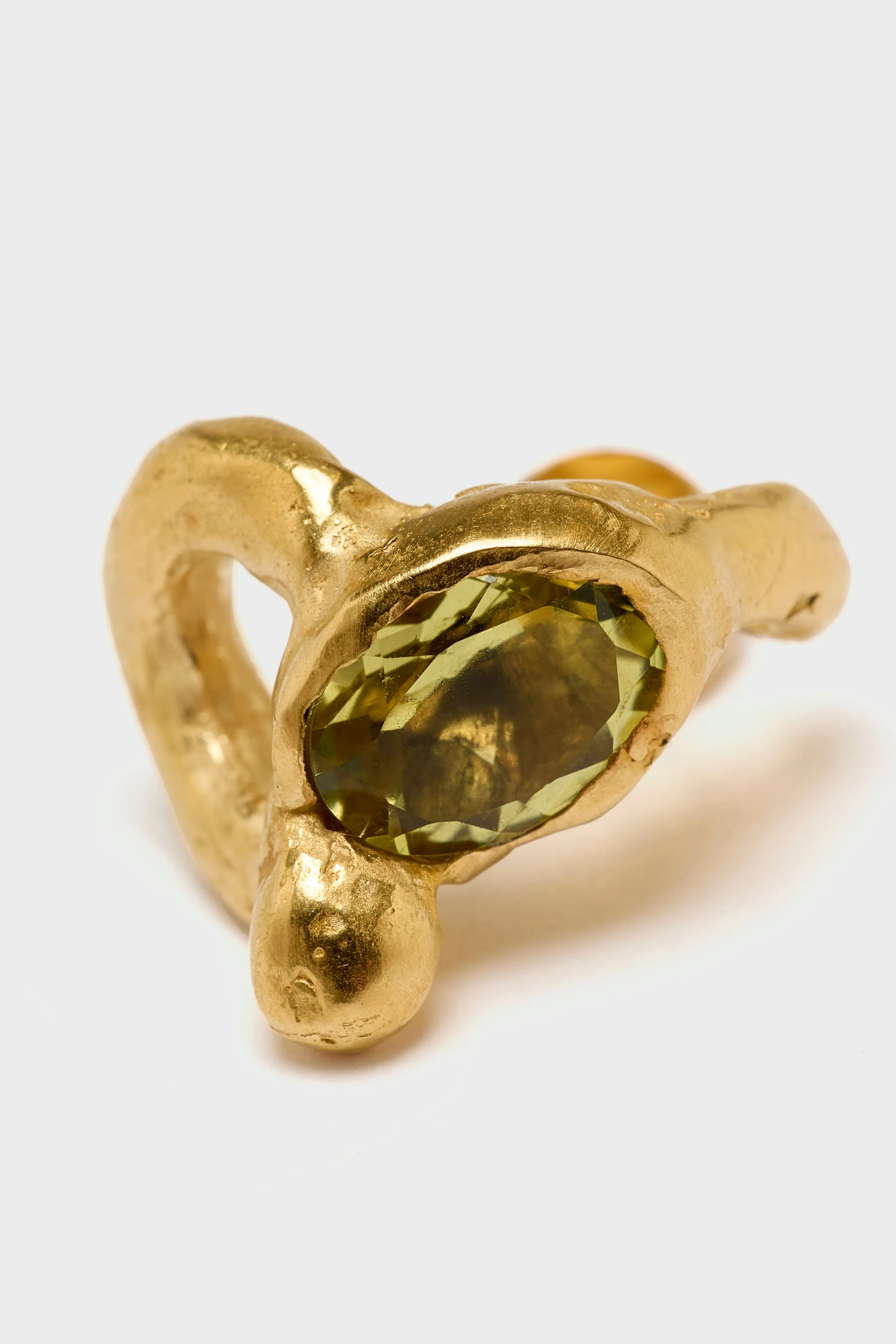 El Salto Yellow Stud Earring (251 / W / GOLD) sold by Bellerose product image thumbnail 4