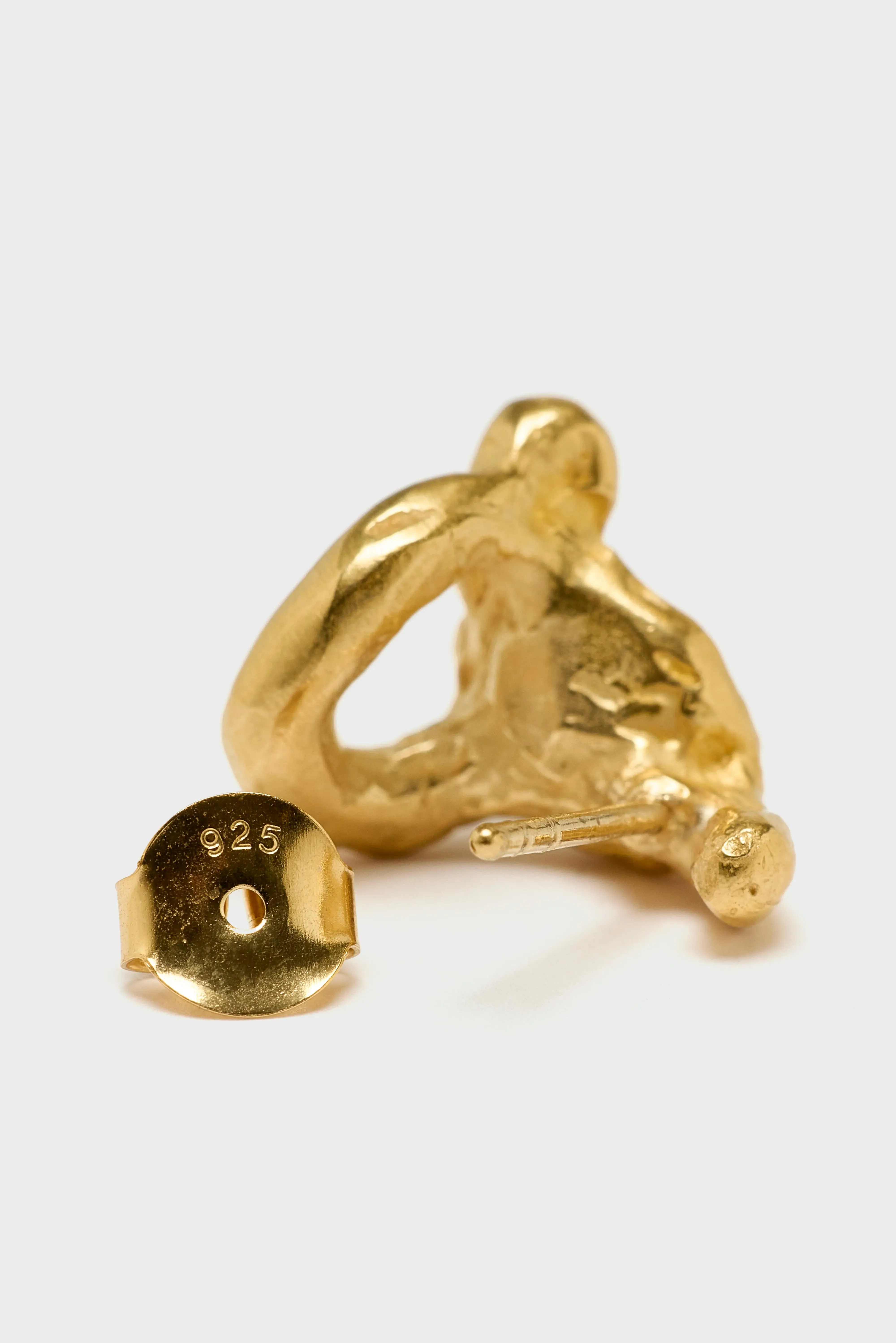 El Salto Yellow Stud Earring (251 / W / GOLD) sold by Bellerose product image thumbnail 5