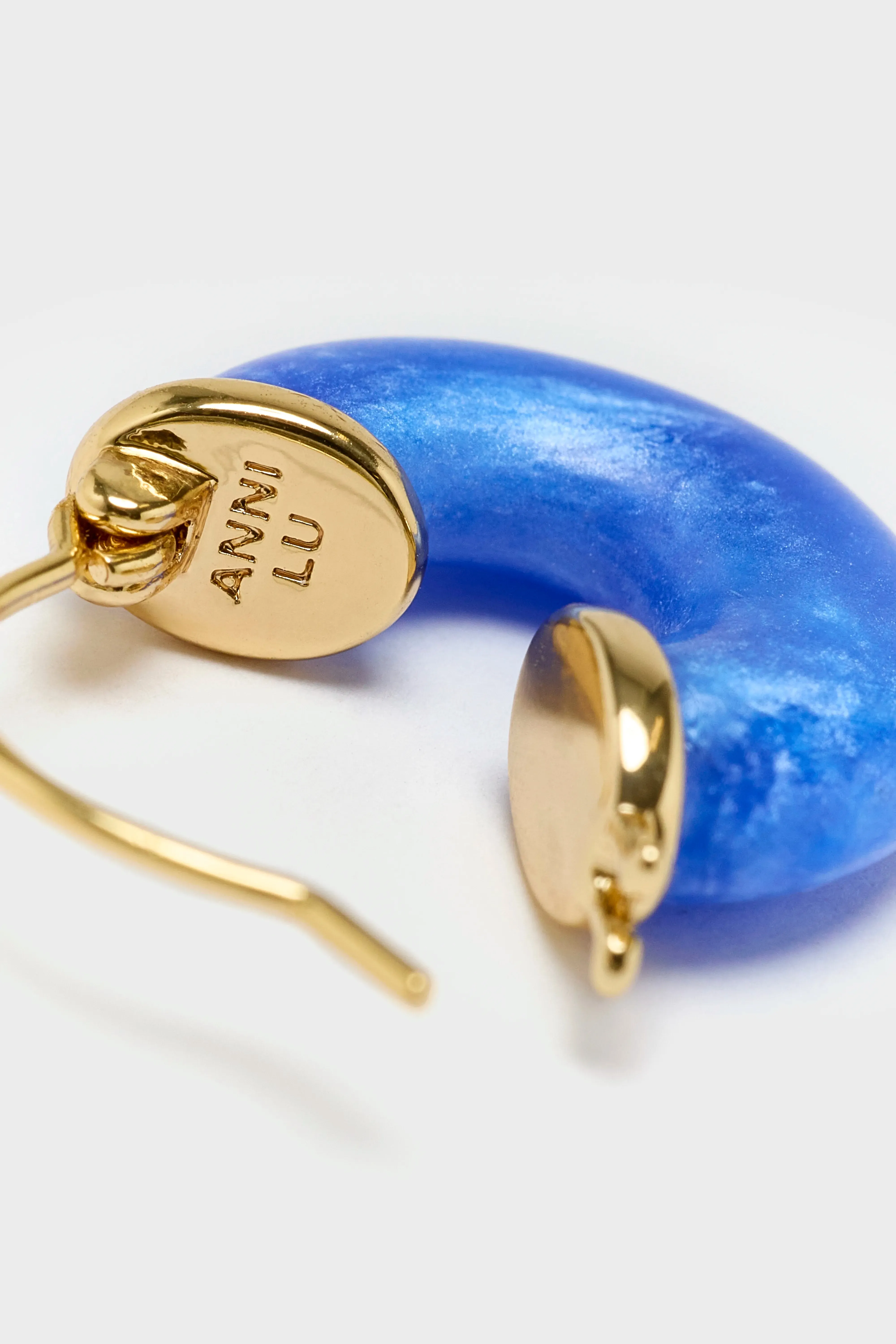 Petit Swell Hoop Earrings (251 / W / GOLD) sold by Bellerose product image thumbnail 4