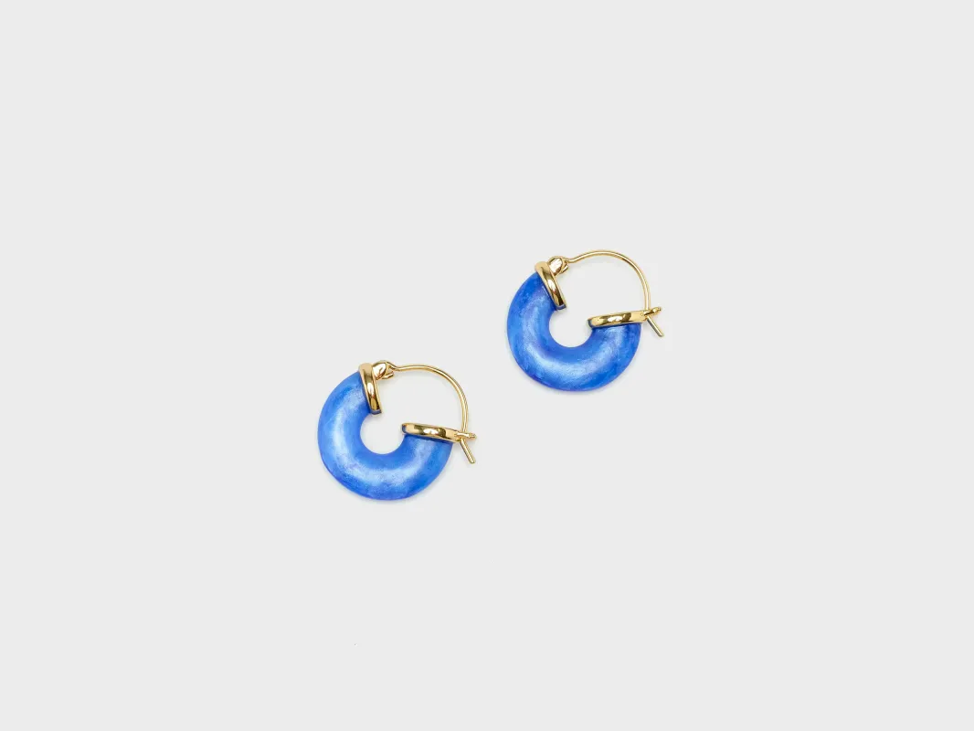 Petit Swell Hoop Earrings  (251 / W / GOLD) sold by Bellerose