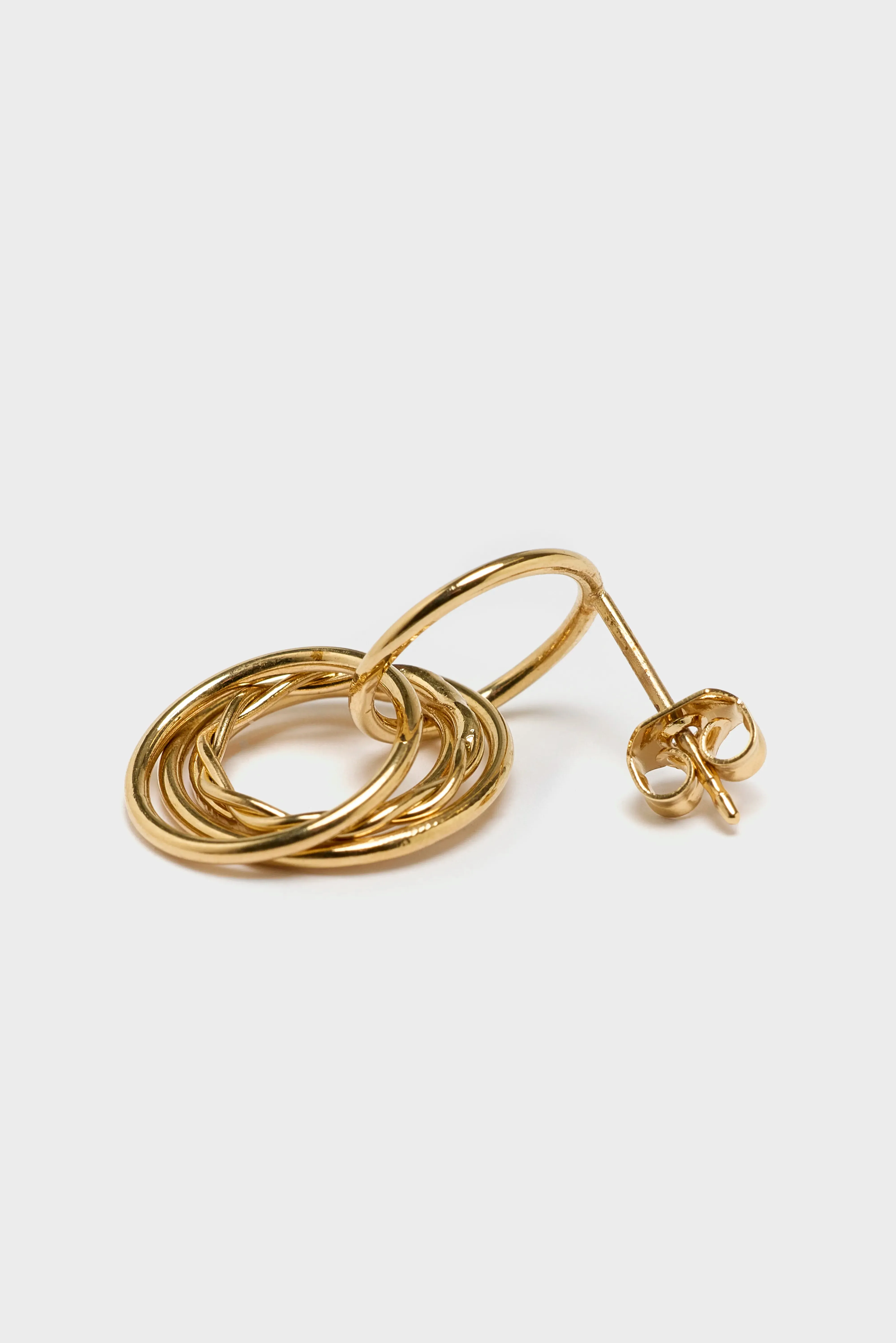Small Arizona Earrings (241 / W / GOLD) sold by Bellerose product image thumbnail 4