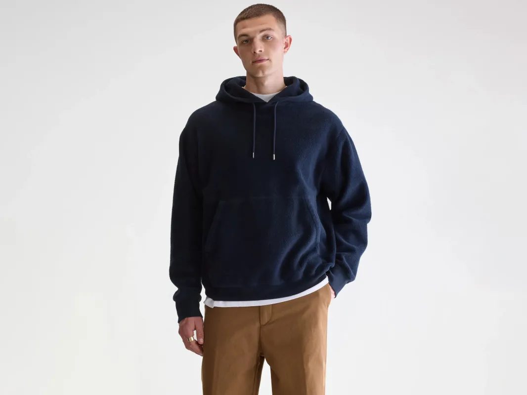 Mattis relaxed hoodie (251 / M / PARKER) sold by Bellerose