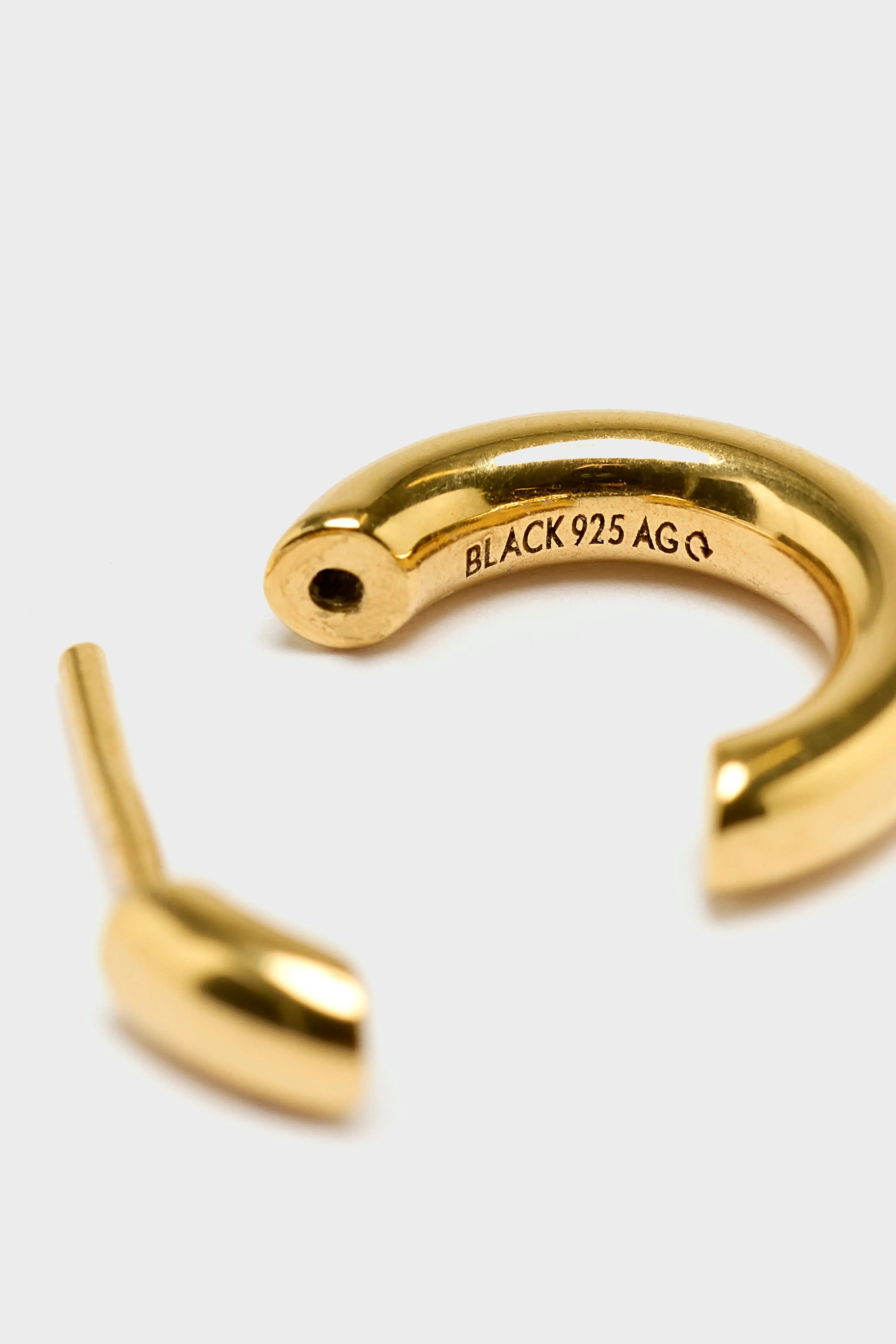 Disrupted 14 Hoop Earring (242 / W / GOLD) sold by Bellerose product image thumbnail 5