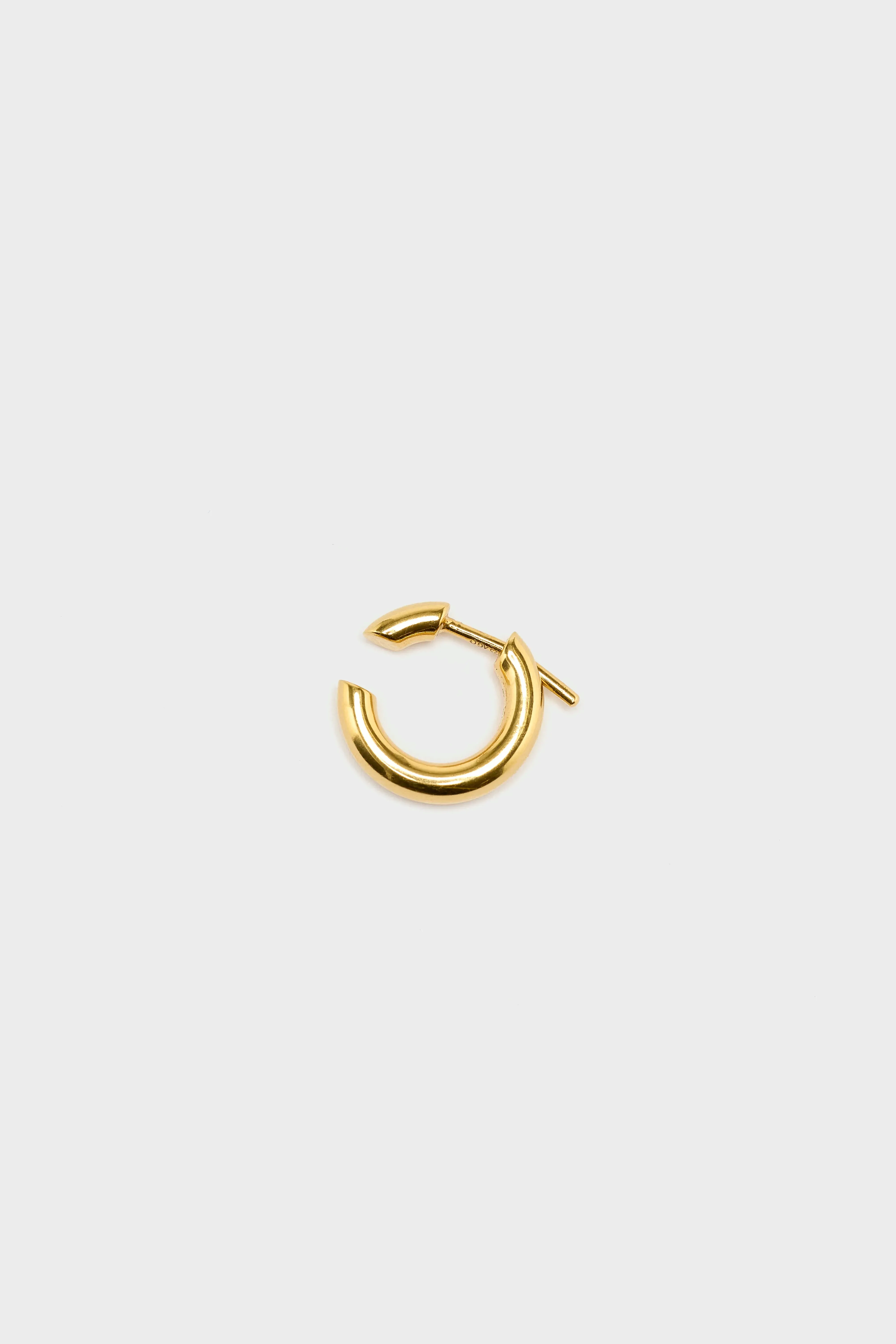 Disrupted 14 Hoop Earring (242 / W / GOLD) sold by Bellerose product image thumbnail 2