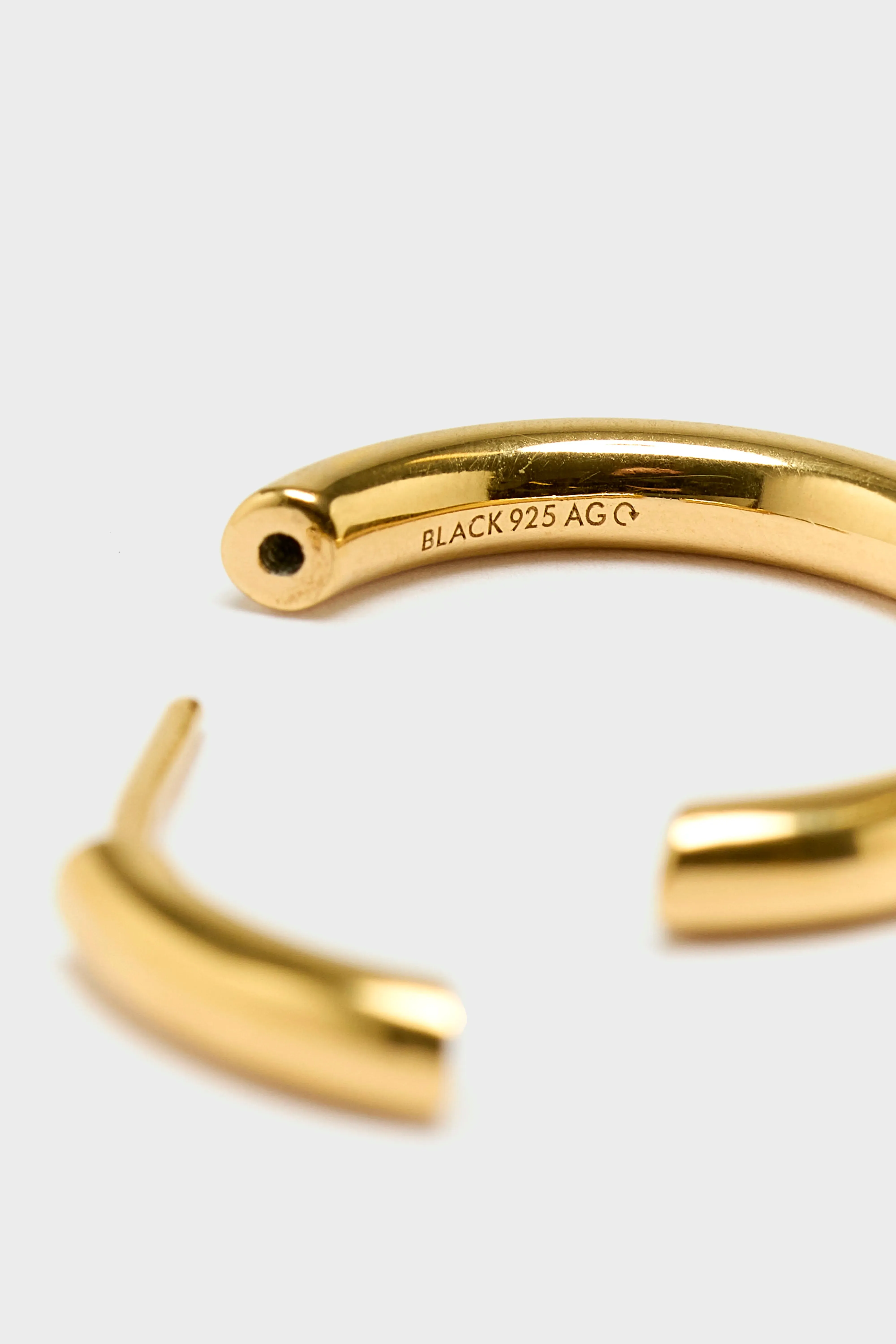 Disrupted 22 Hoop Earring (242 / W / GOLD) sold by Bellerose product image thumbnail 5