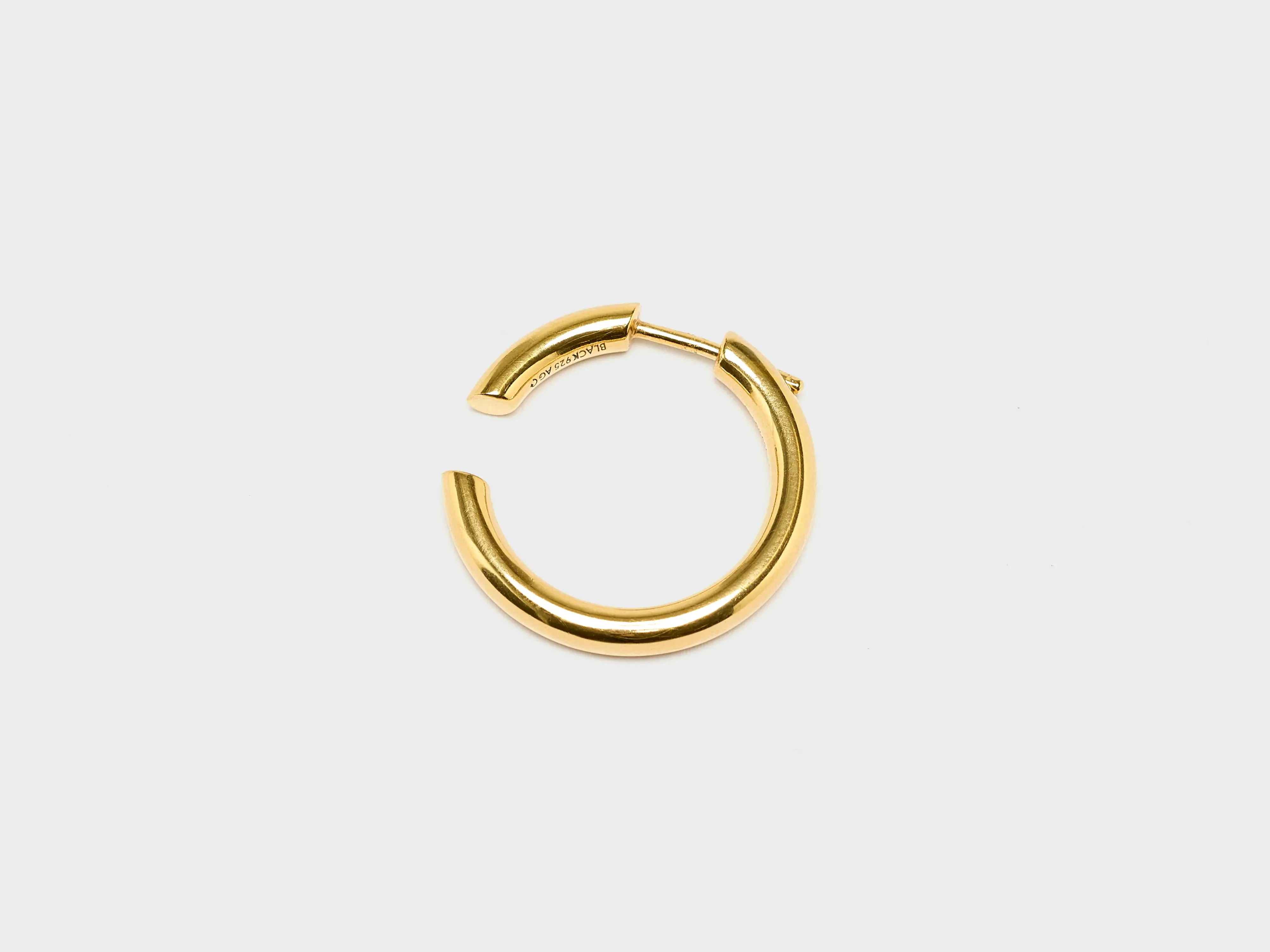 Disrupted 22 Hoop Earring (242 / W / GOLD) sold by Bellerose