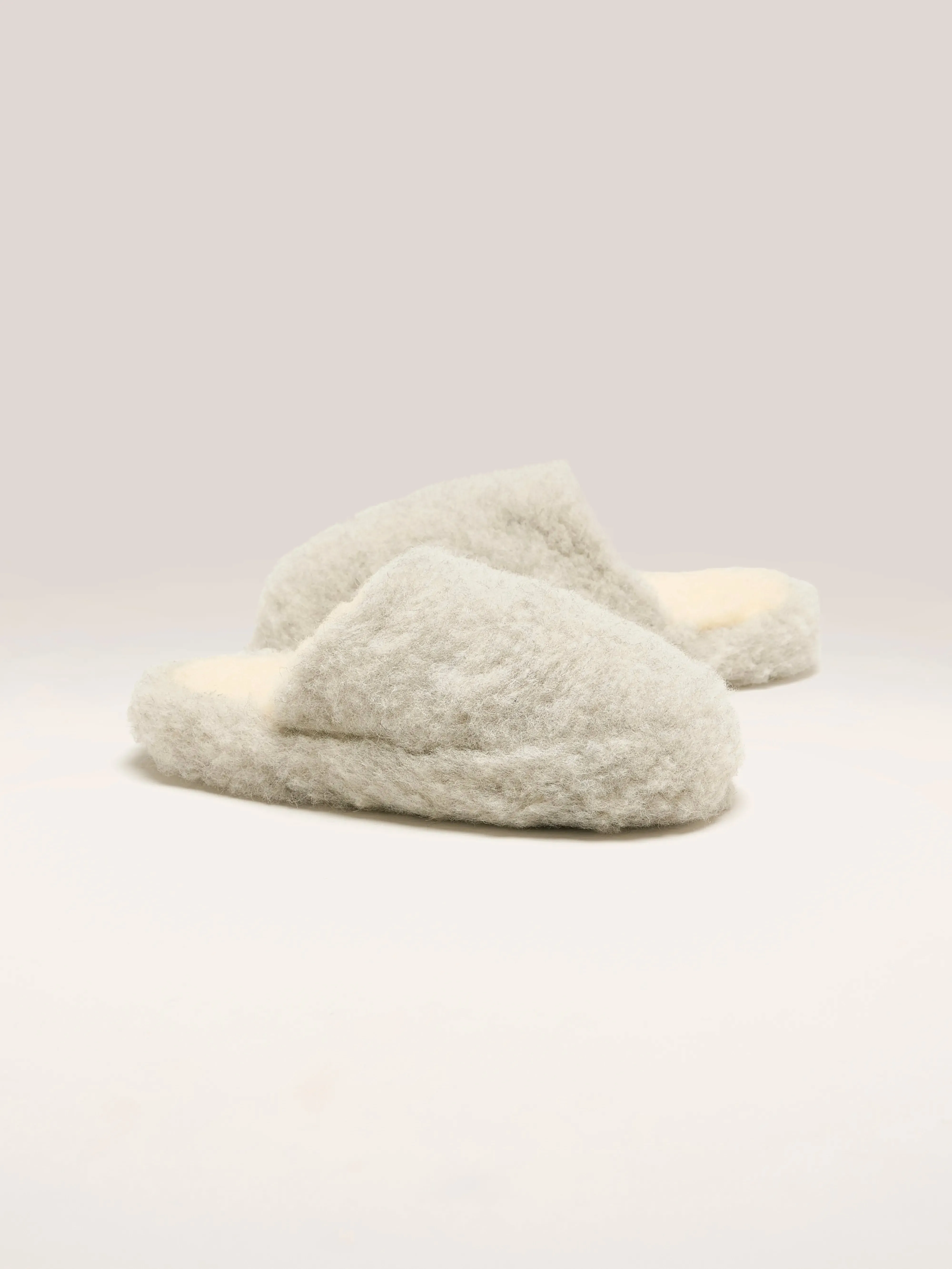 Mule Slippers (242 / W / LIGHT GREY) sold by Bellerose product image thumbnail 3