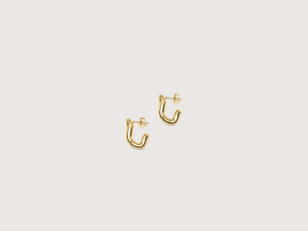 Gamba Gold Earrings (242 / W / GOLD) sold by Bellerose
