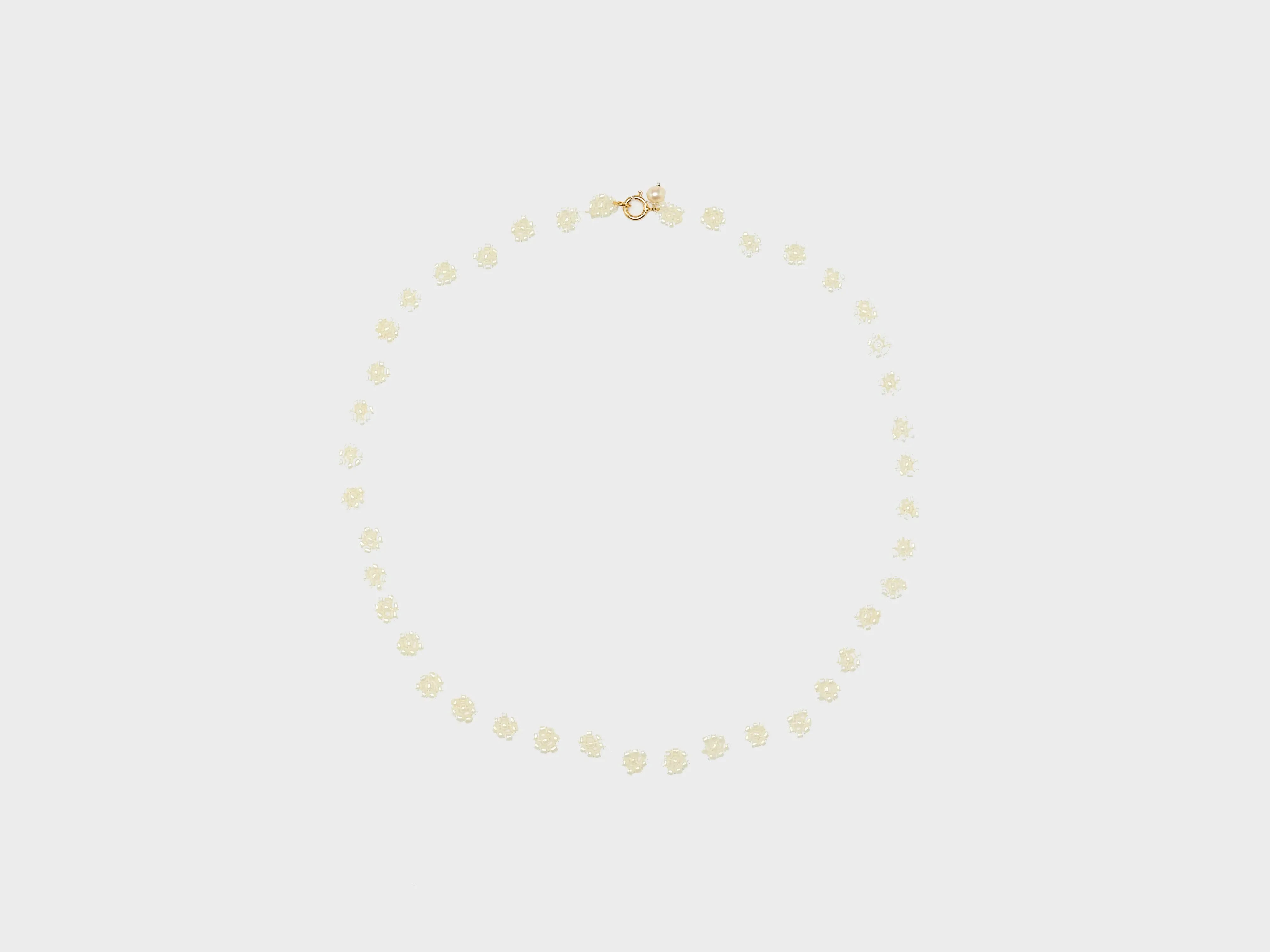 Fiori N° 01 Necklace (242 / W / WHITE) sold by Bellerose
