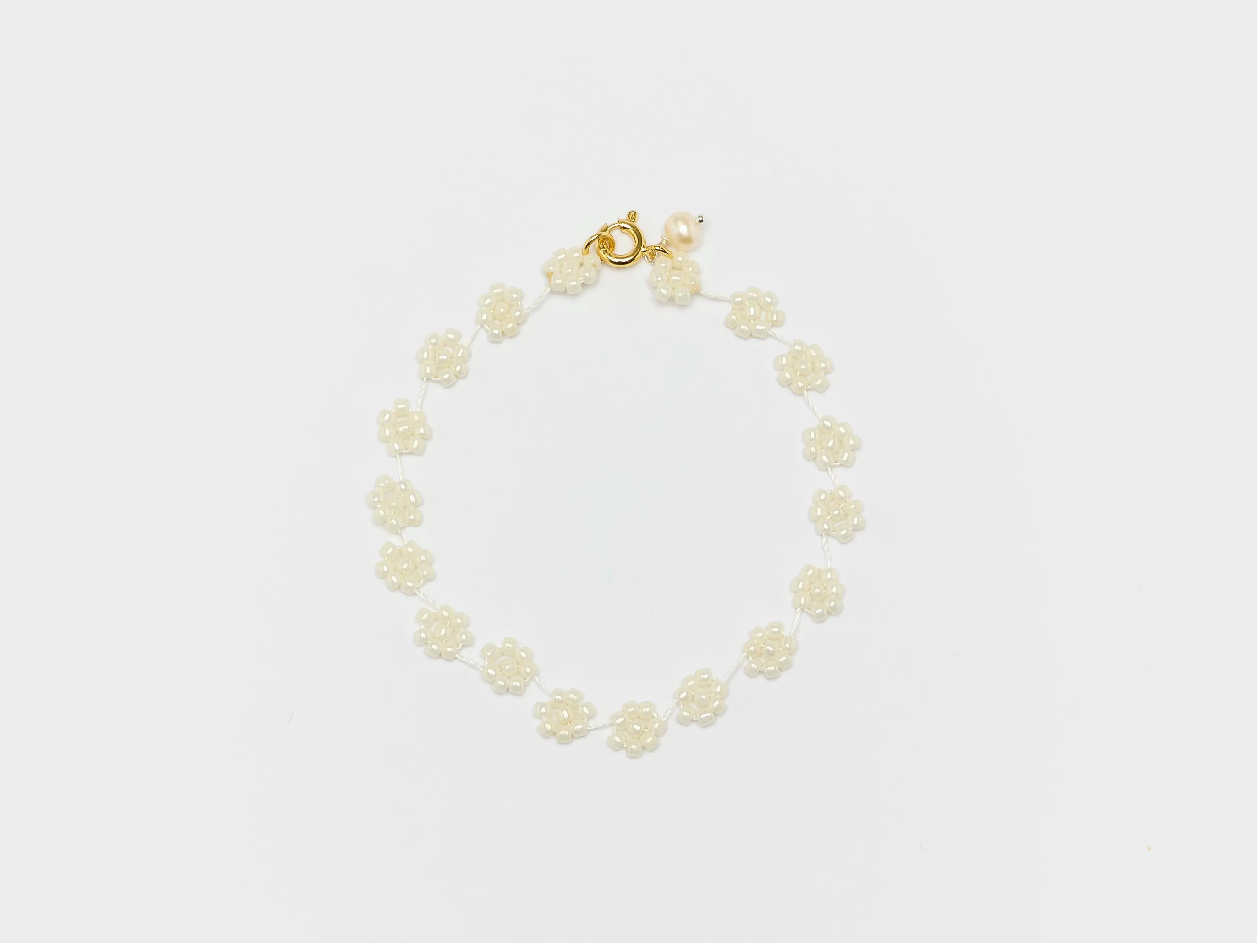 Fiori N° 01 Bracelet (242 / W / WHITE) sold by Bellerose