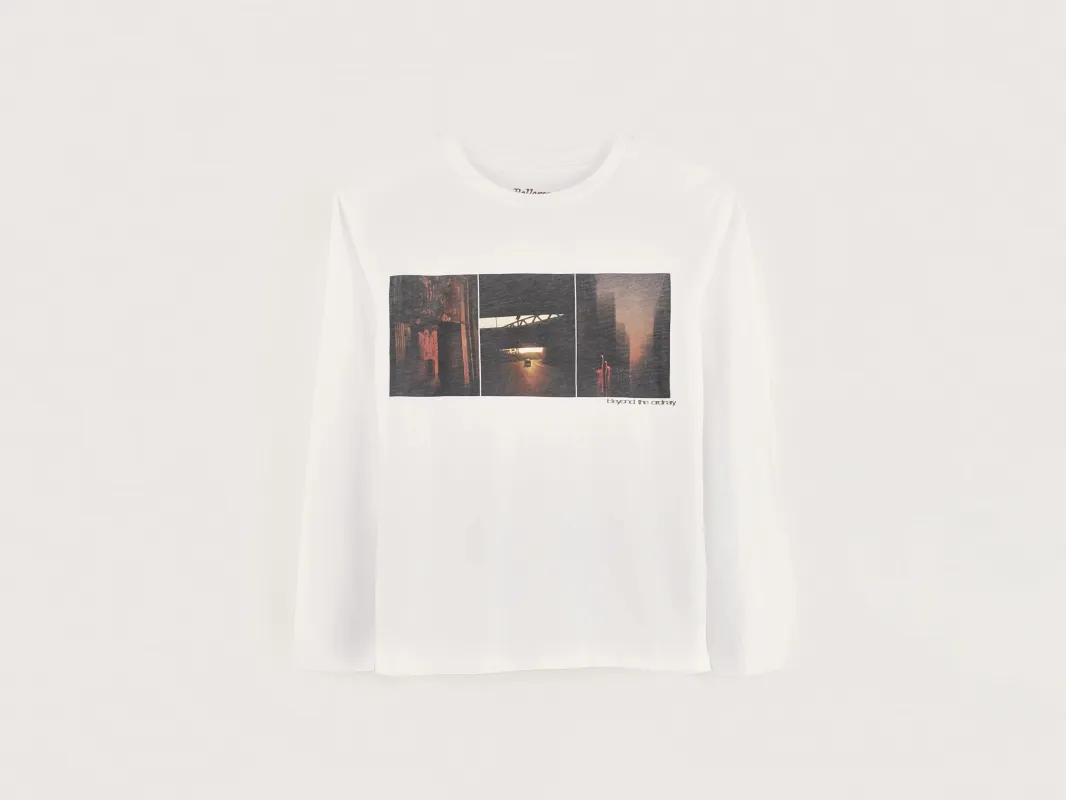 Kenno long-sleeve t-shirt (242 / B / WHITE) made by Bellerose