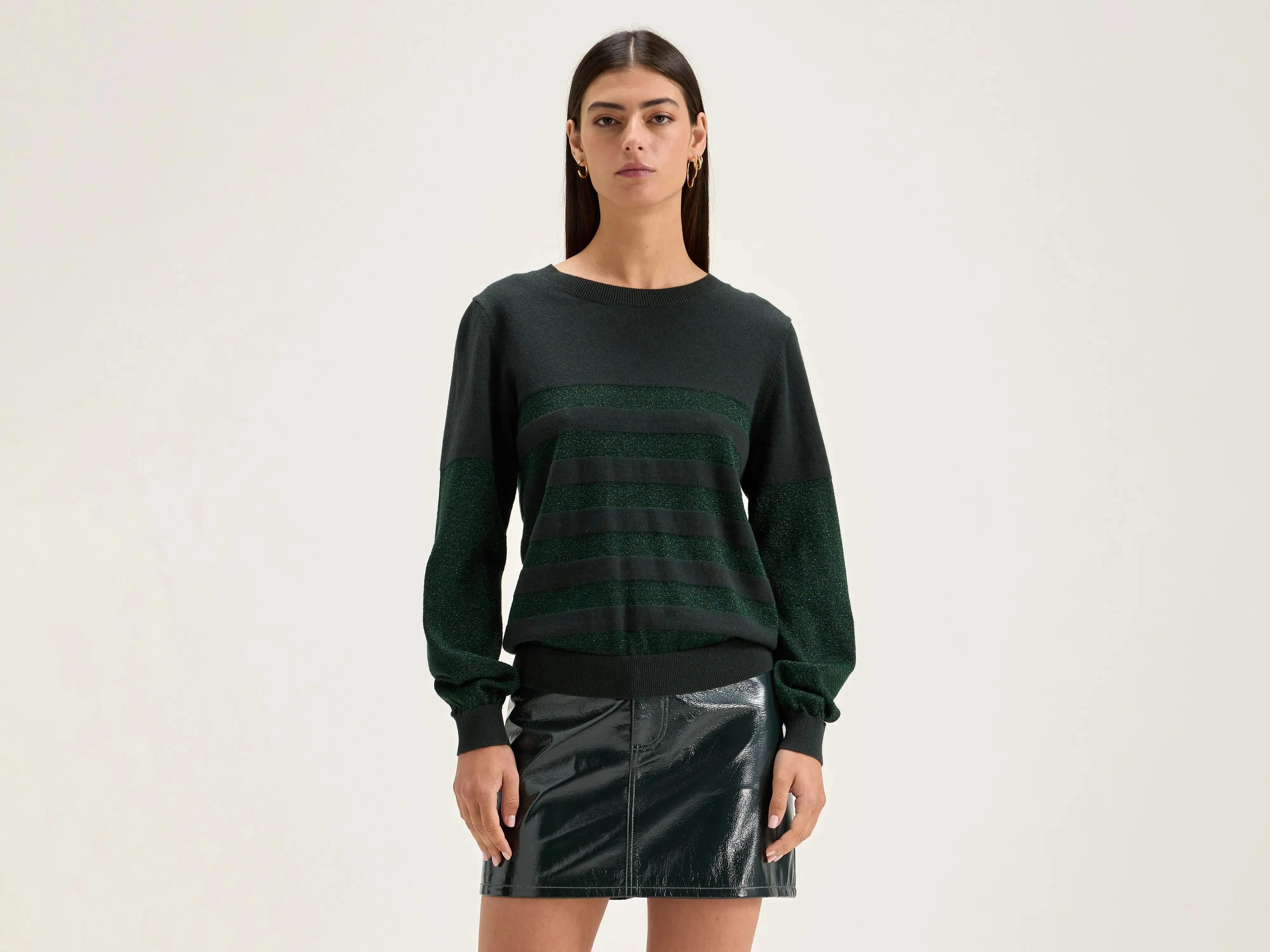 Gopsy round-neck sweater (242 / W / STRIPE C) sold by Bellerose