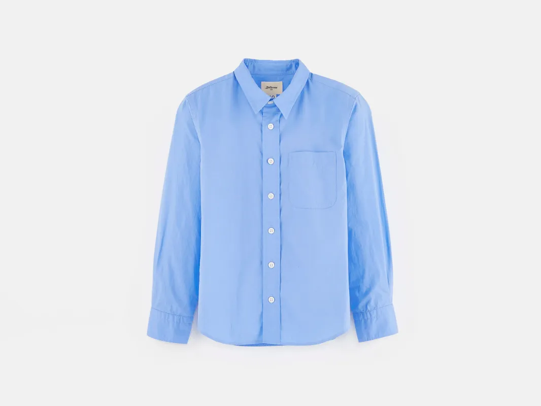 Ganix shirt (241 / B / AZUR) made by Bellerose