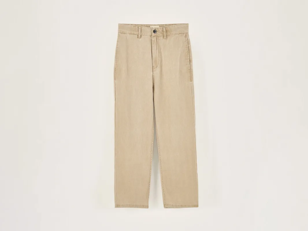 Wilson classic trousers   (242 / B / CLAY) sold by Bellerose