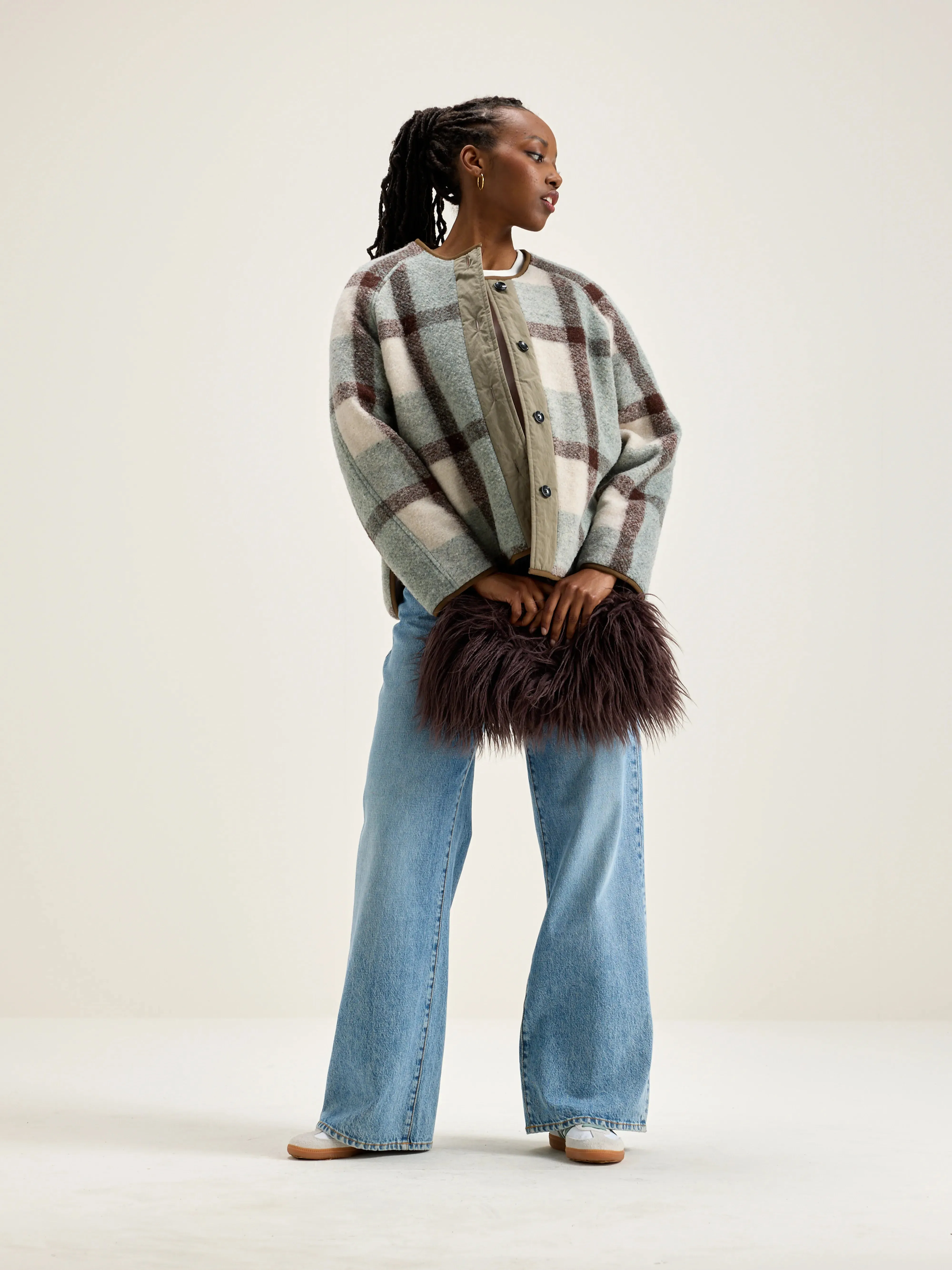 Hari jacket (242 / W / CHECK A) sold by Bellerose product image thumbnail 3