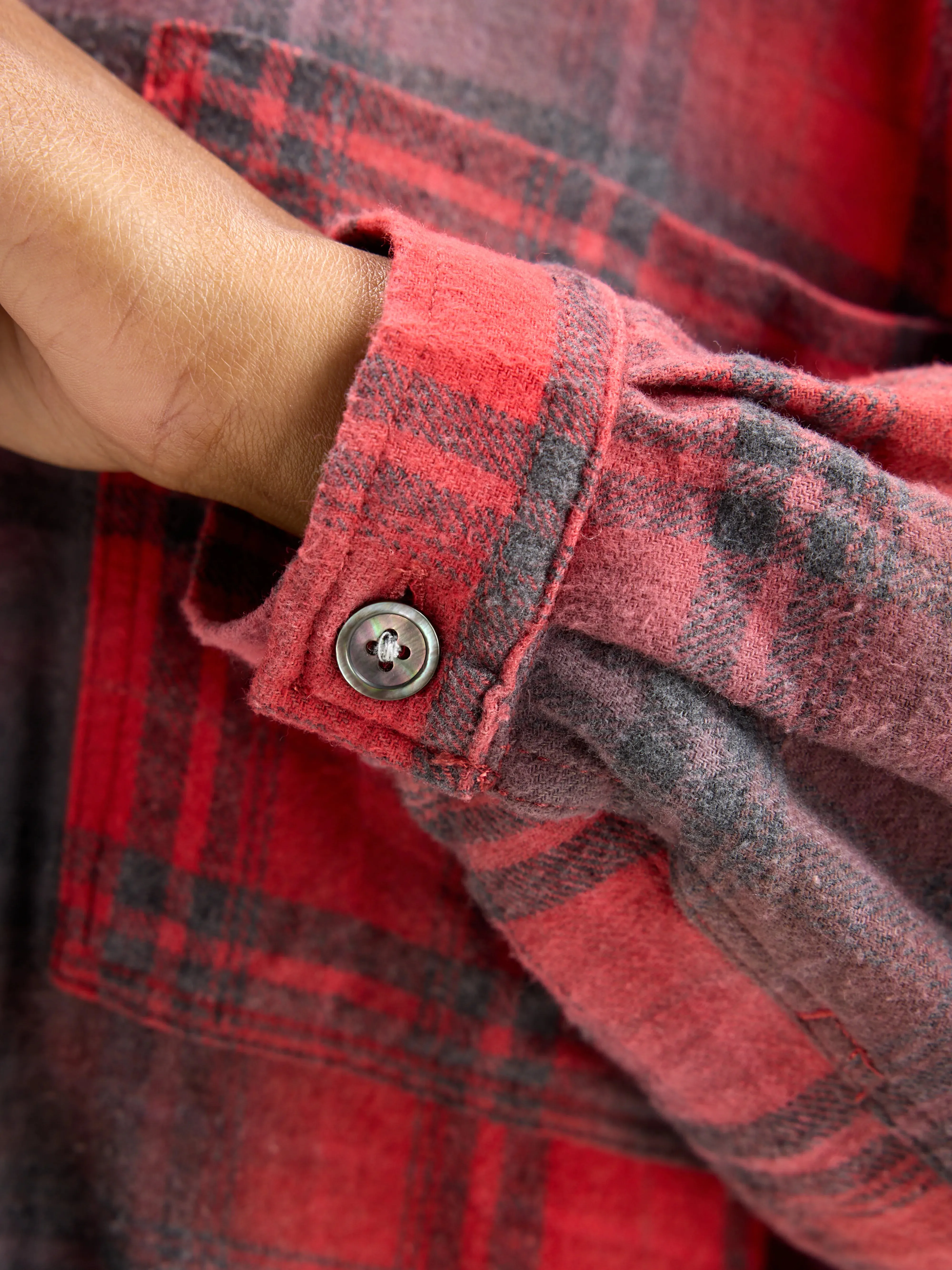 Genk shirt dress (242 / W / CHECK A) sold by Bellerose product image thumbnail 5