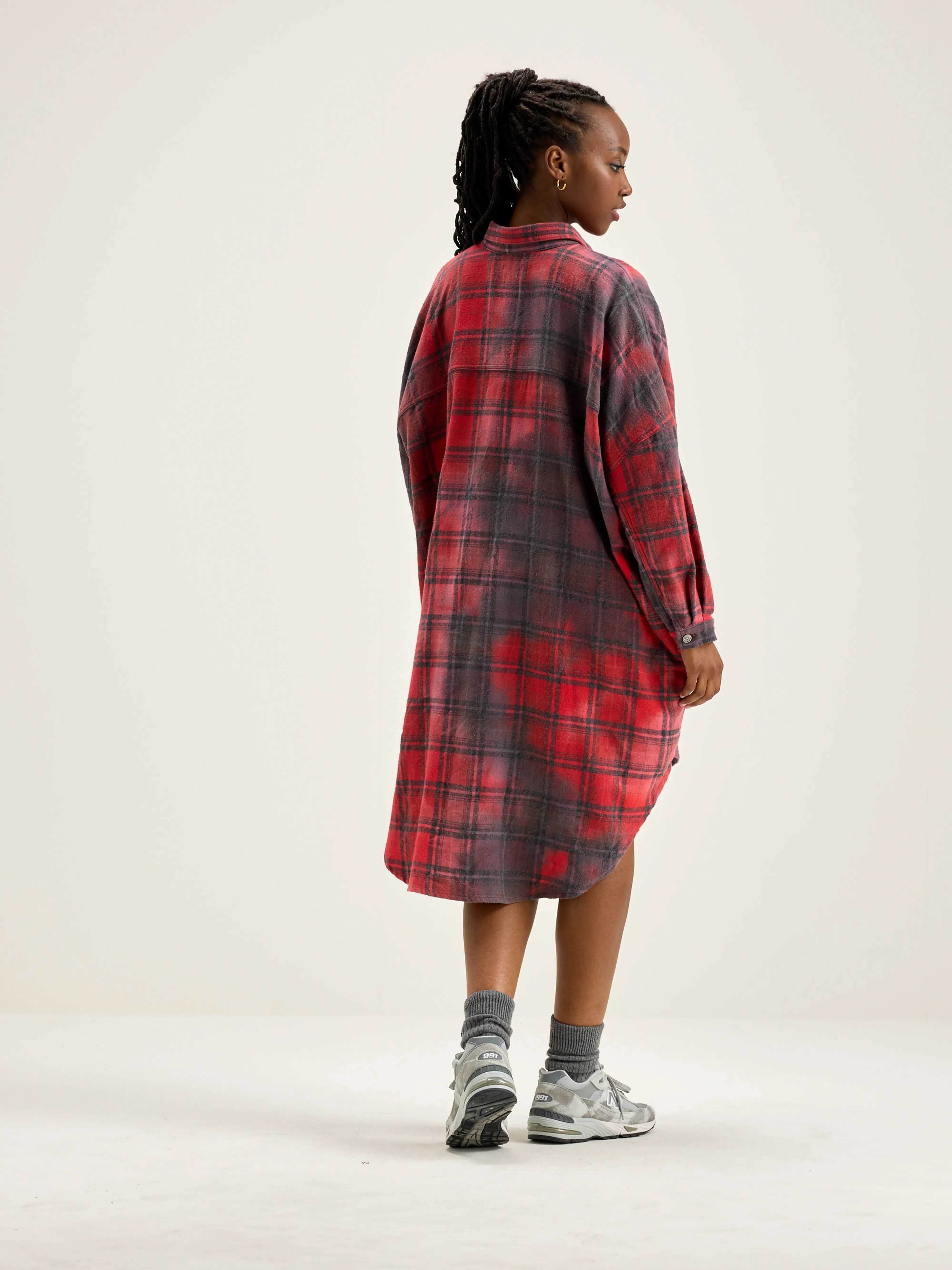 Genk shirt dress (242 / W / CHECK A) sold by Bellerose product image thumbnail 3