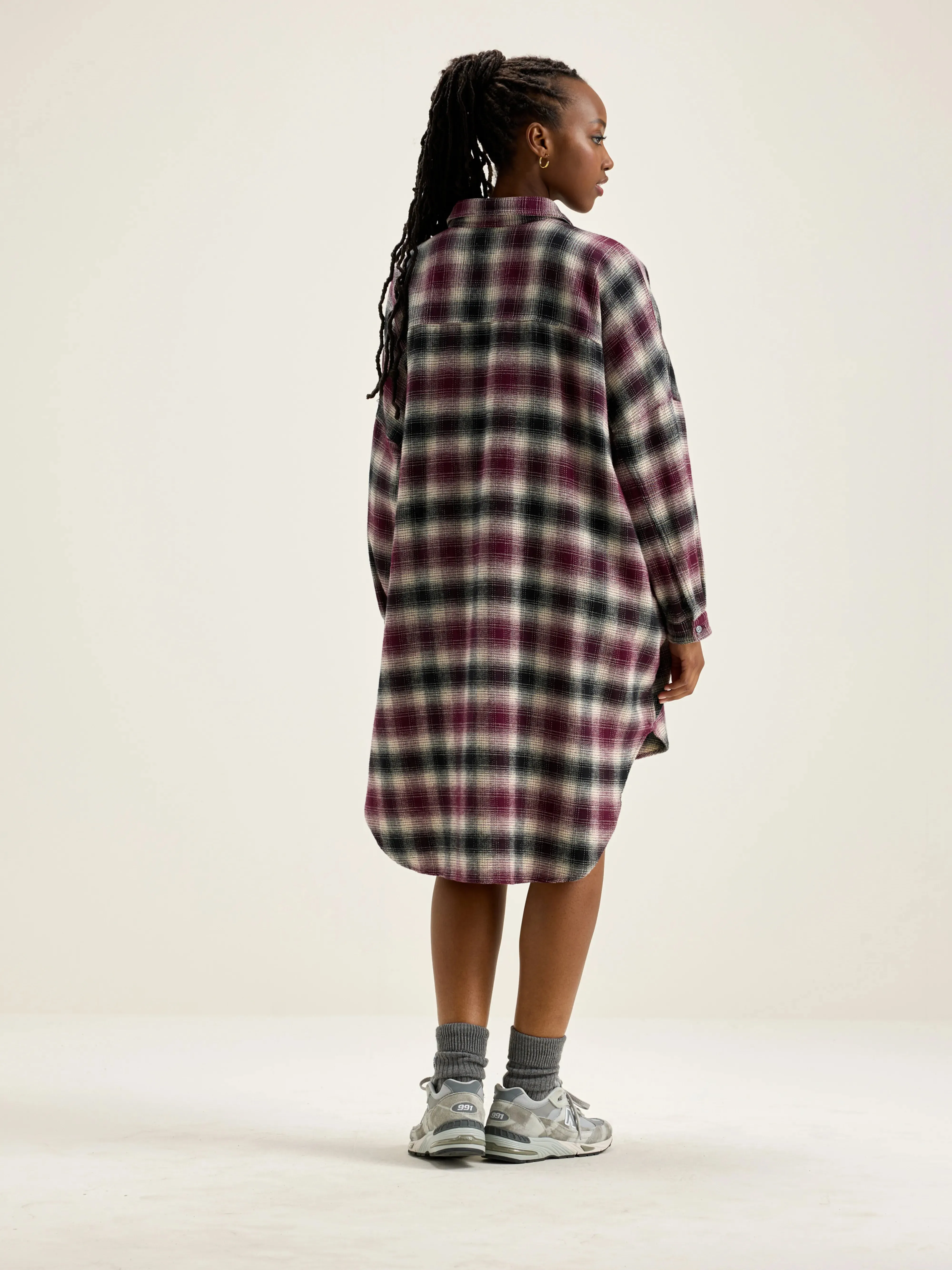Genk shirt dress (242 / W / CHECK O) sold by Bellerose product image thumbnail 3
