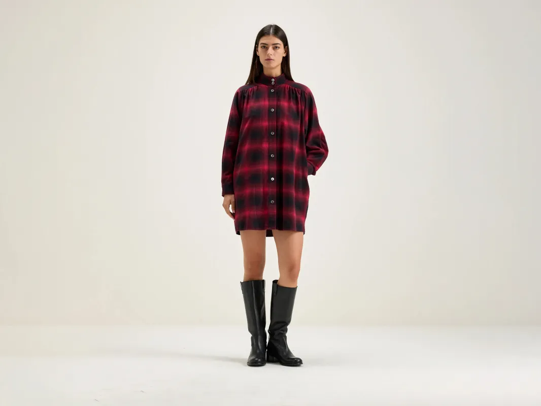 Pelly mini dress (242 / W / CHECK C) sold by Bellerose