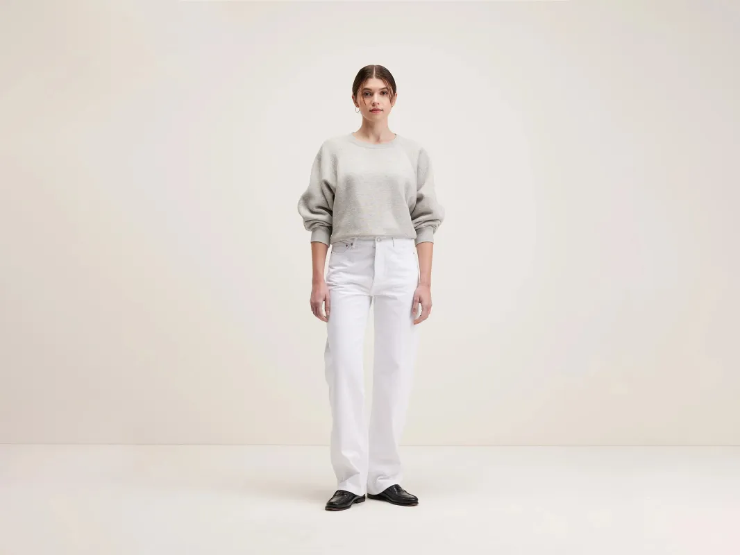 Denim N. 32 straight jeans (242 / W / WHITE) sold by Bellerose