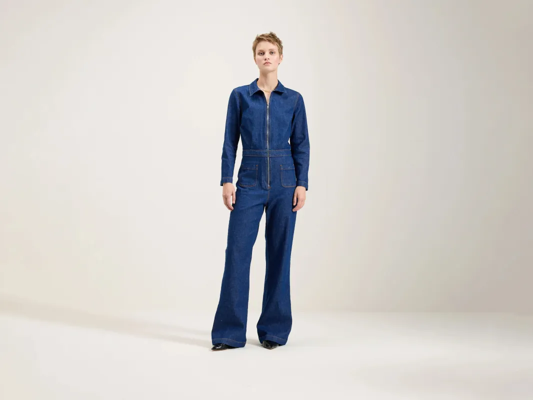 Pamelie denim jumpsuit (242 / W / BLUE RINSE) sold by Bellerose