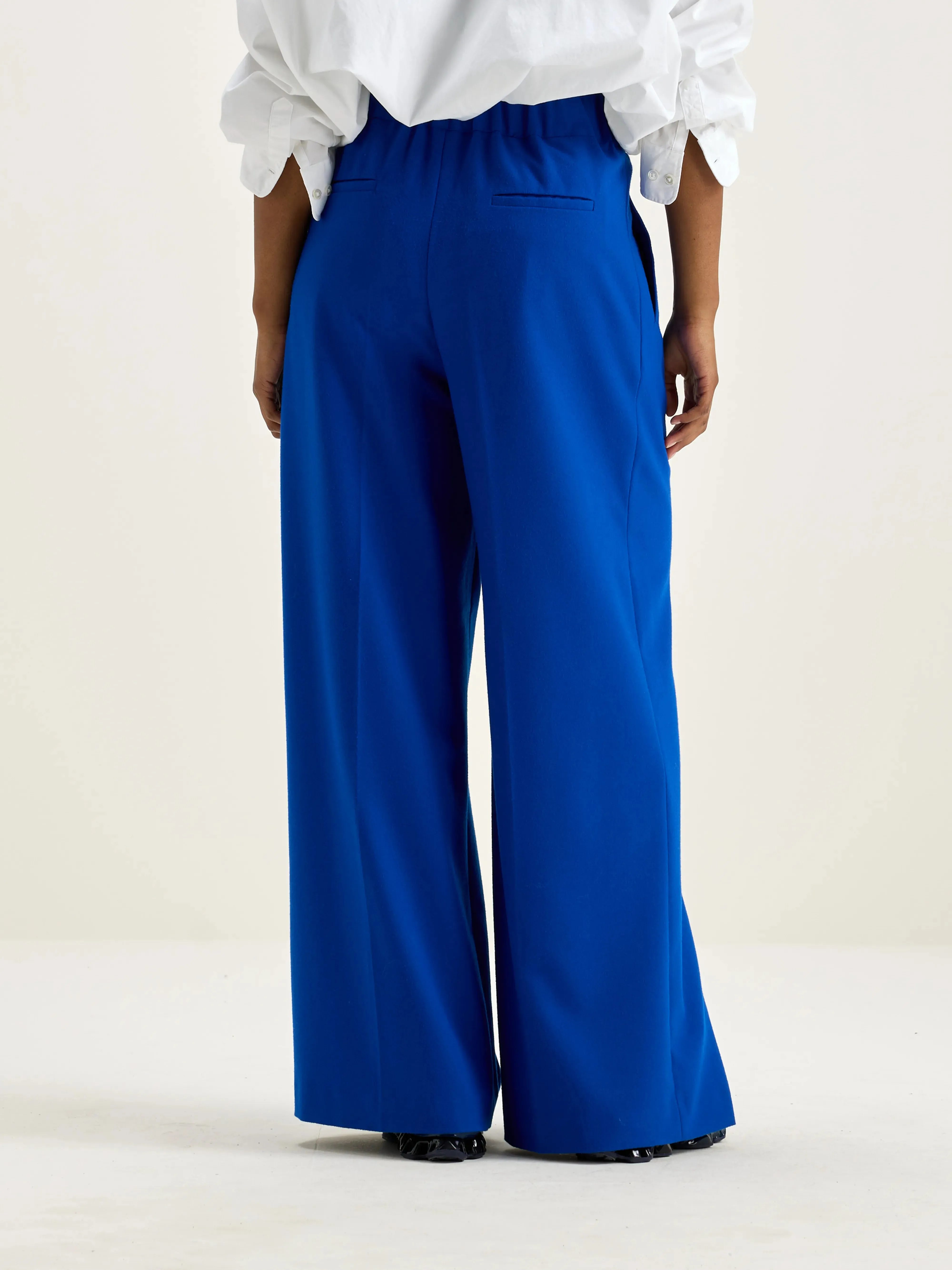 Vespa wide trousers (242 / W / LAZULI) sold by Bellerose product image thumbnail 4
