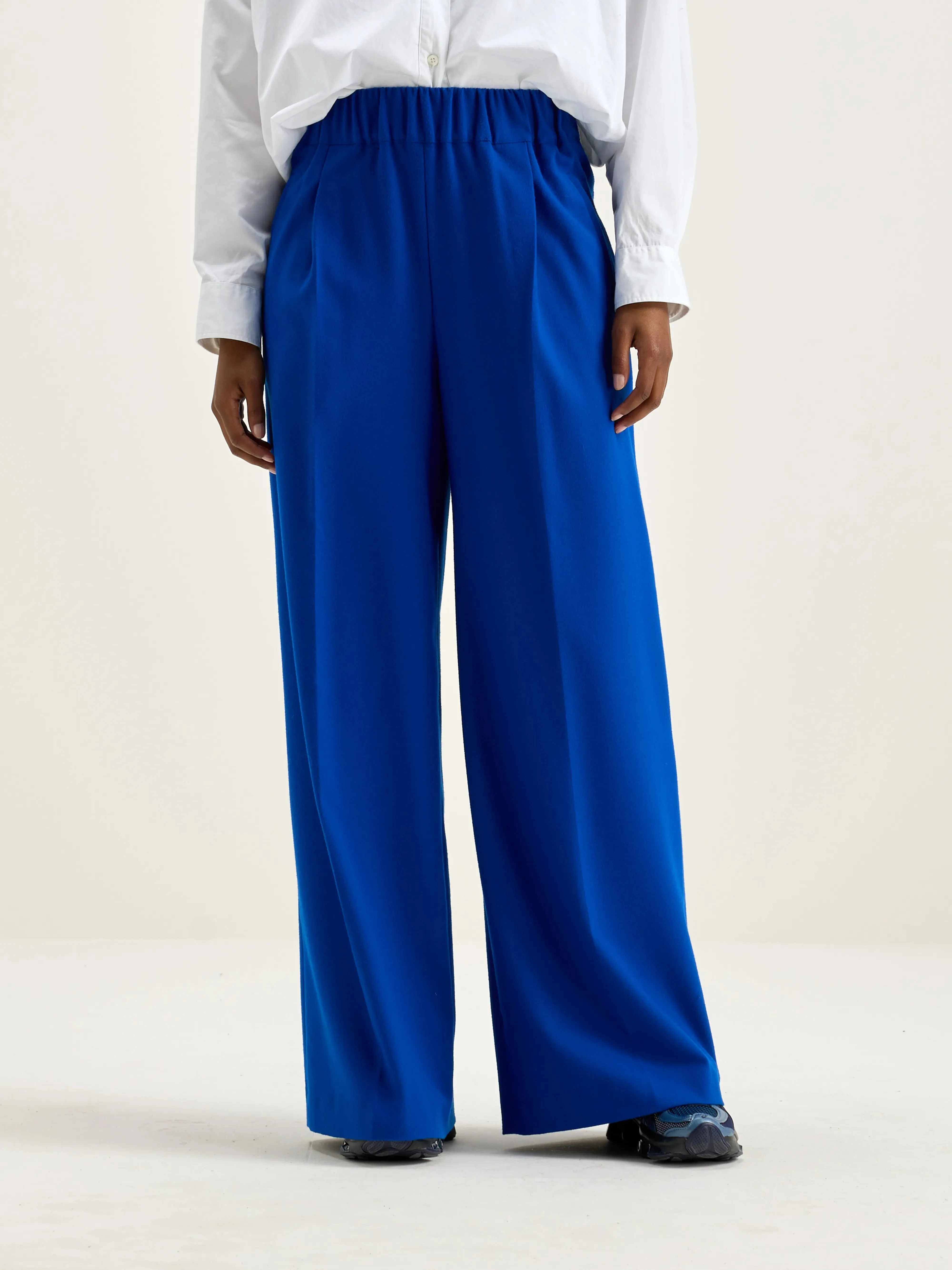 Vespa wide trousers (242 / W / LAZULI) sold by Bellerose product image thumbnail 3