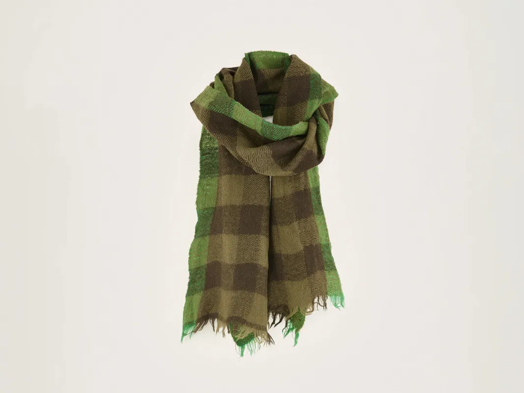 Sidiki checked scarf (242 / W / CHECK D) sold by Bellerose