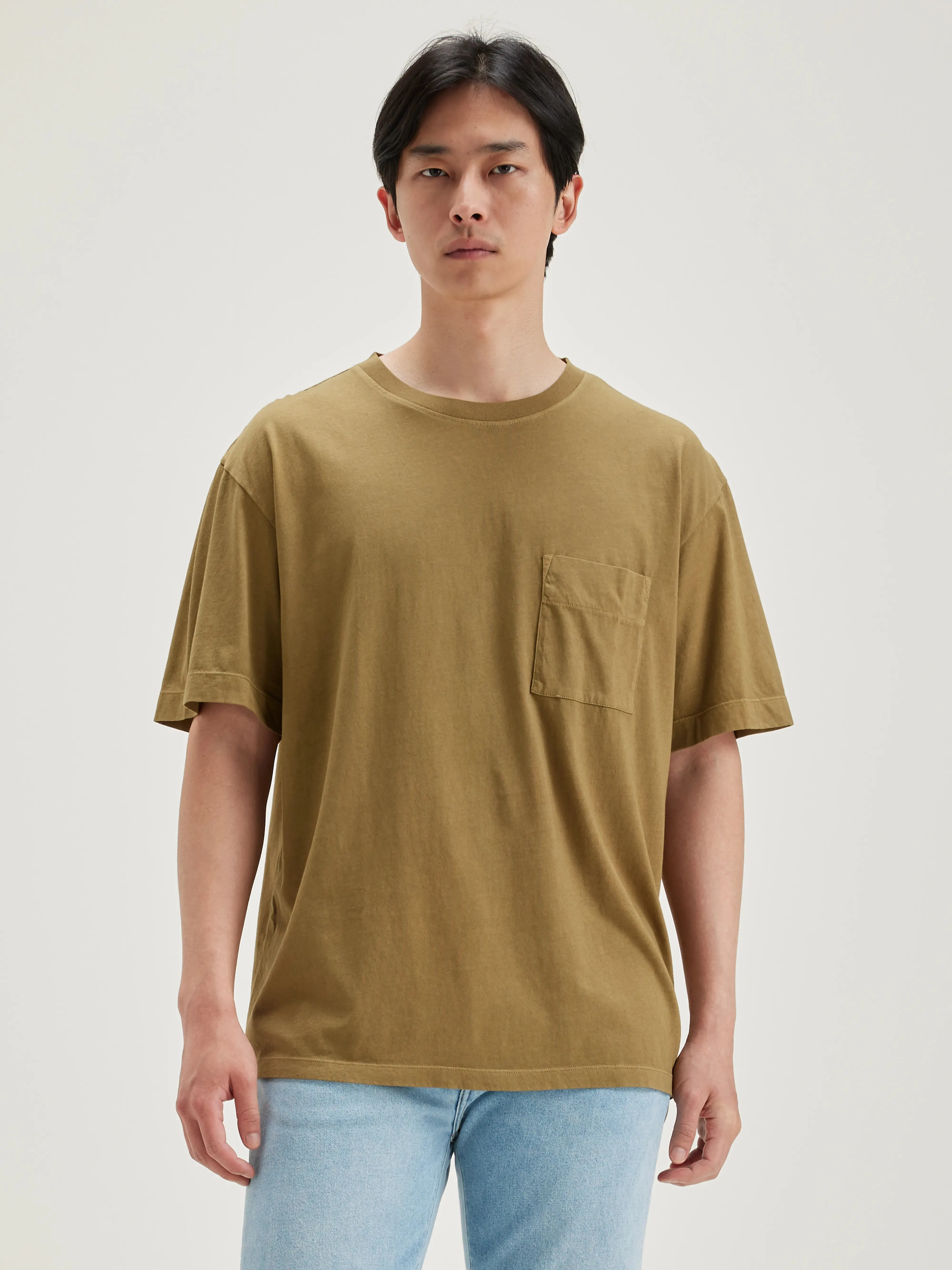 Vanick short-sleeve t-shirt (242 / M / TAN) sold by Bellerose product image thumbnail 2