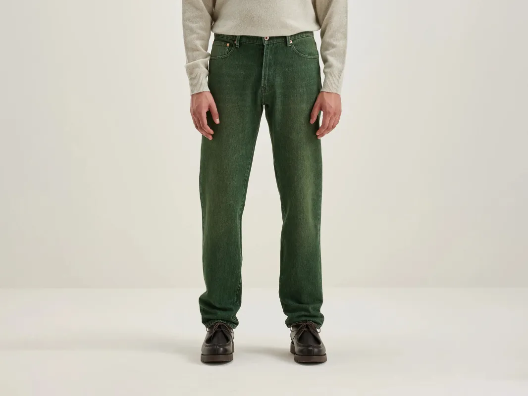 Keegan straight jeans (242 / M / GREEN USED) made by Bellerose