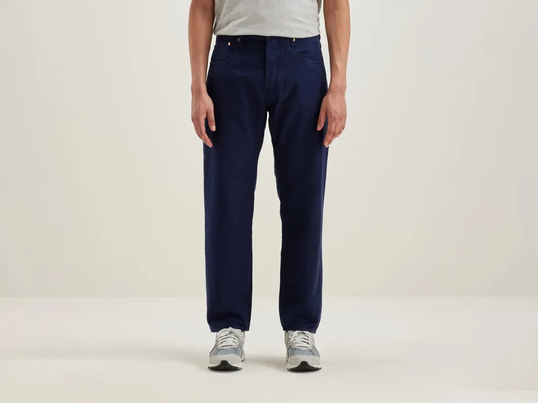 Percy dad-style trousers (242 / M / INK) sold by Bellerose