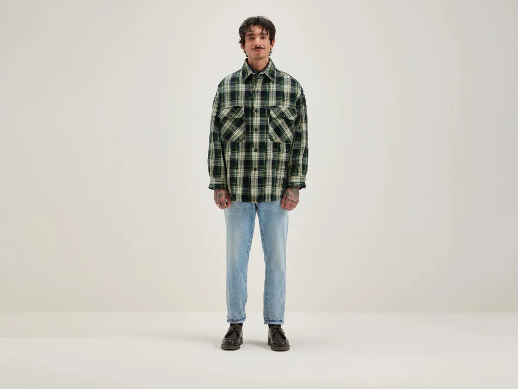 Grown checked overshirt (242 / M / CHECK A) sold by Bellerose