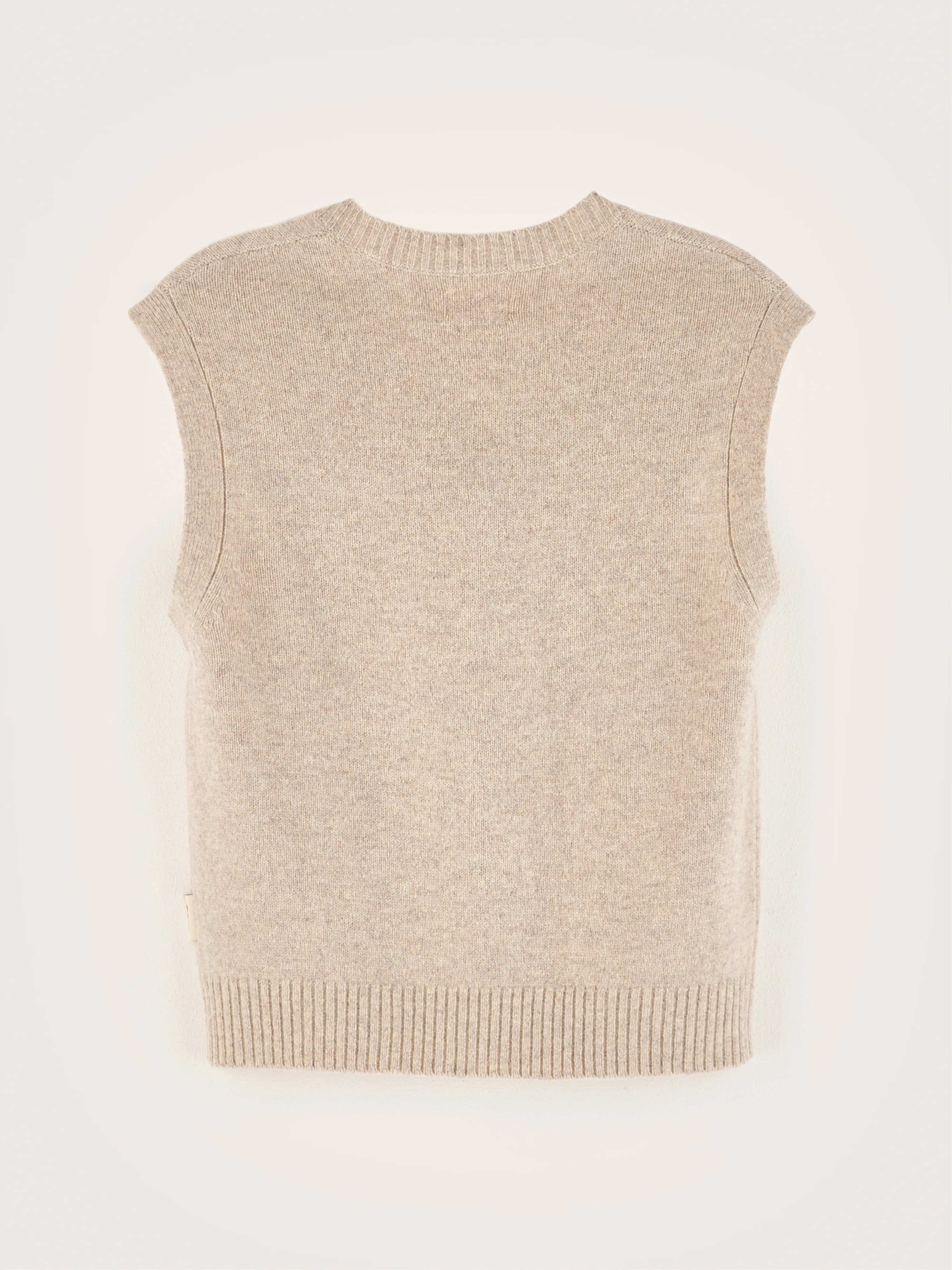 Gatty sleeveless sweater (242 / B / LIGHT GREY) sold by Bellerose product image thumbnail 4