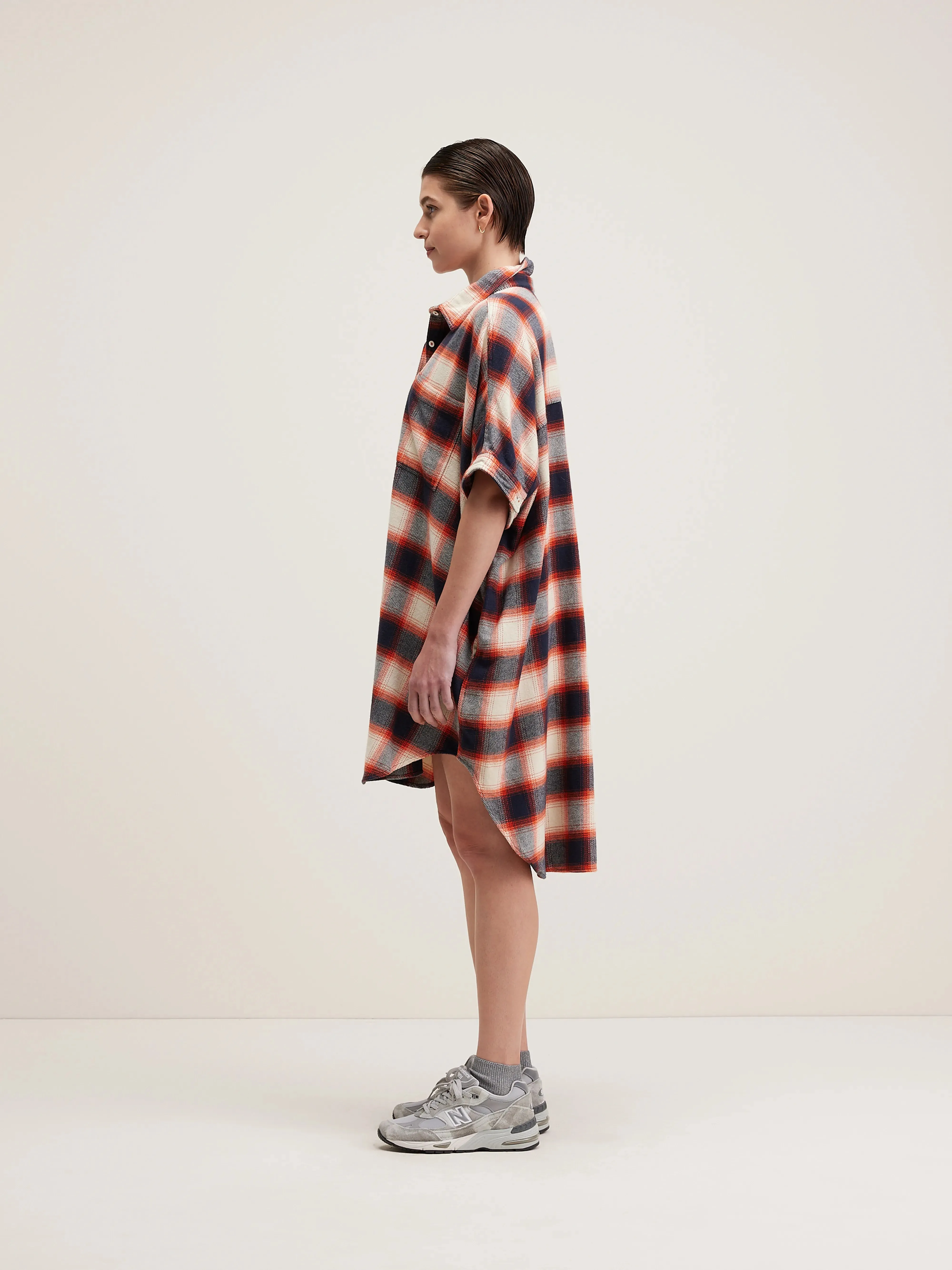 Glenn shirt dress (242 / W / CHECK G) sold by Bellerose product image thumbnail 5