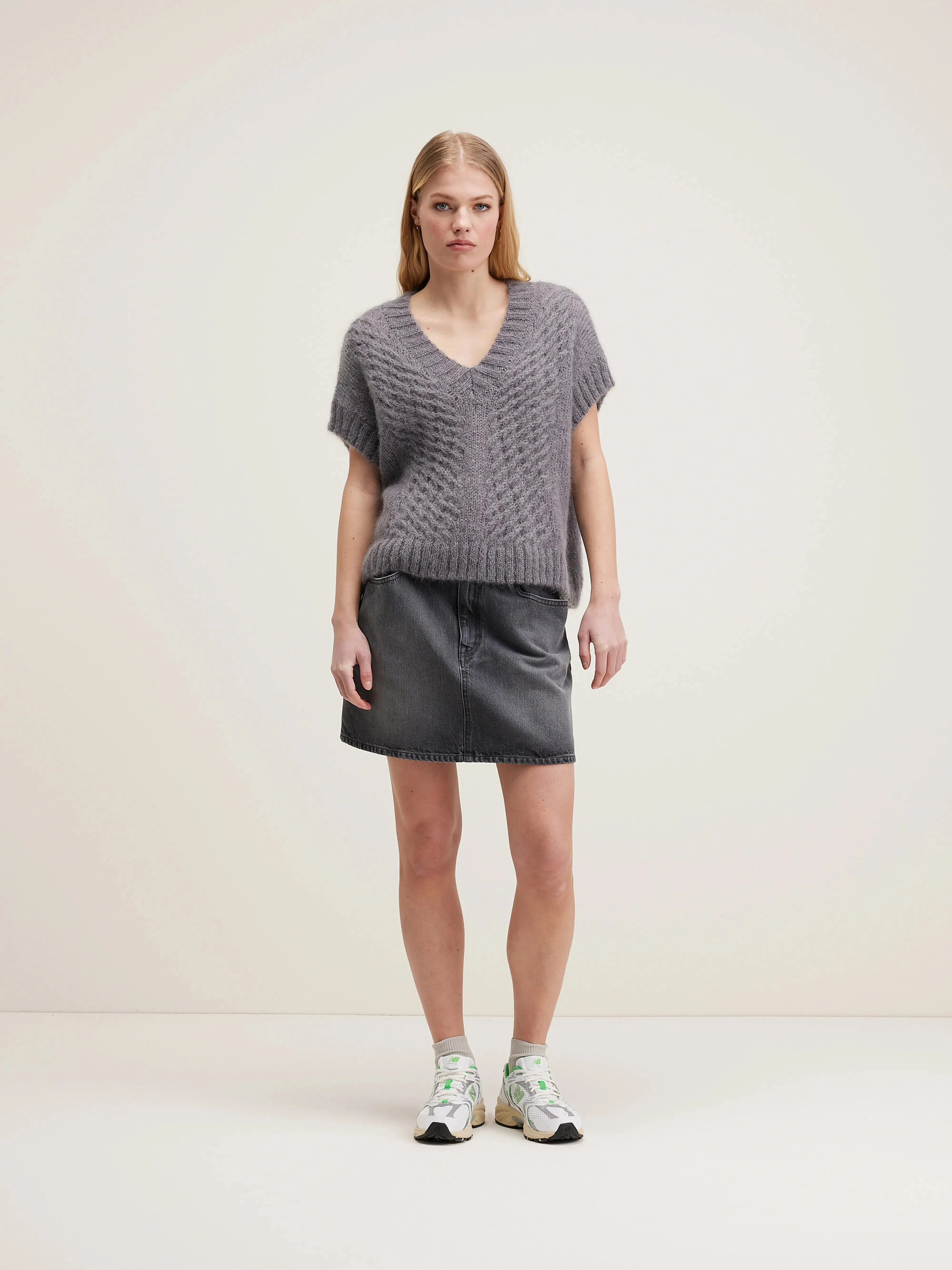 Abevy sleeveless sweater (242 / W / ORAGE) sold by Bellerose product image thumbnail 3