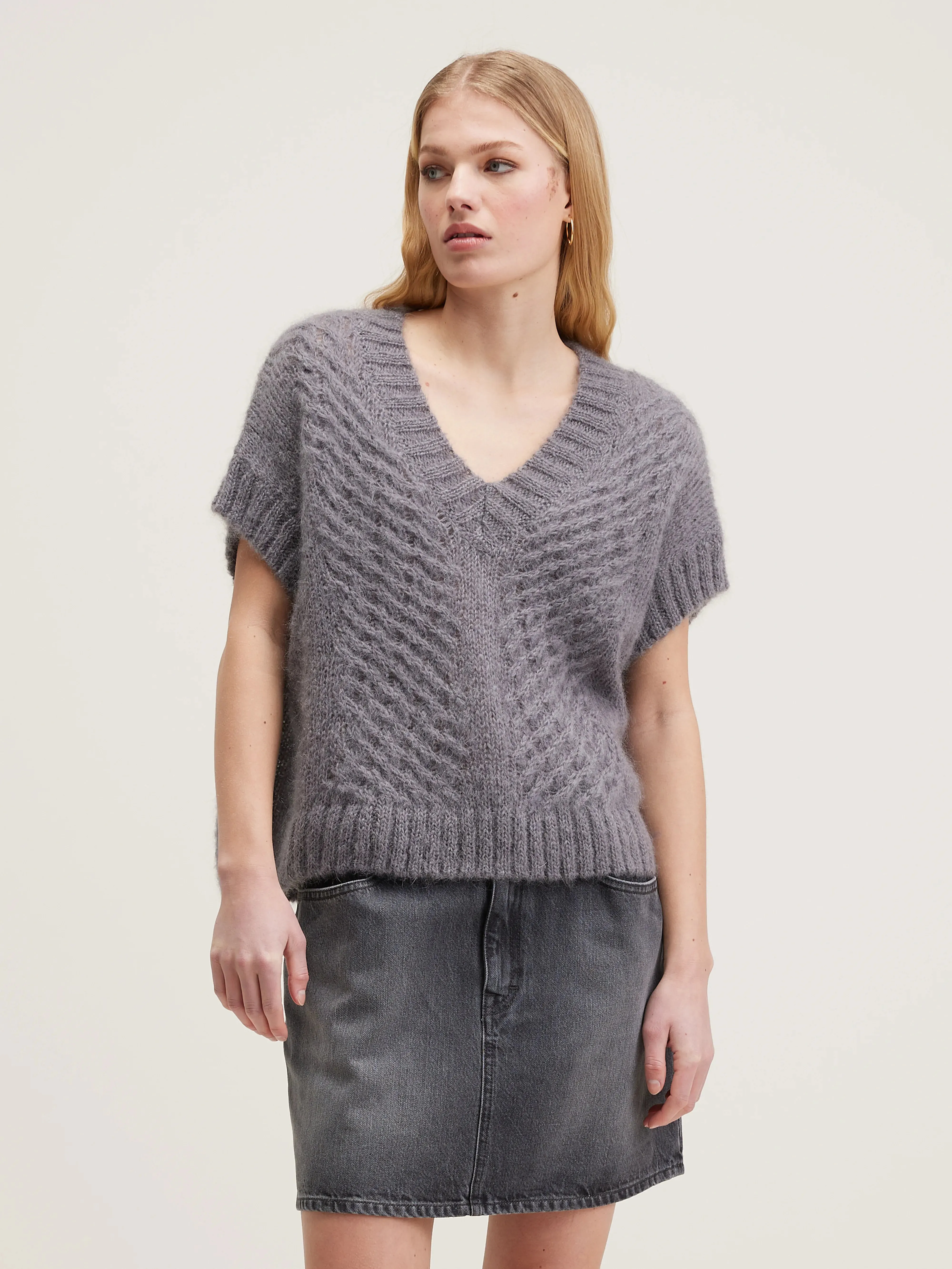 Abevy sleeveless sweater (242 / W / ORAGE) sold by Bellerose product image thumbnail 2