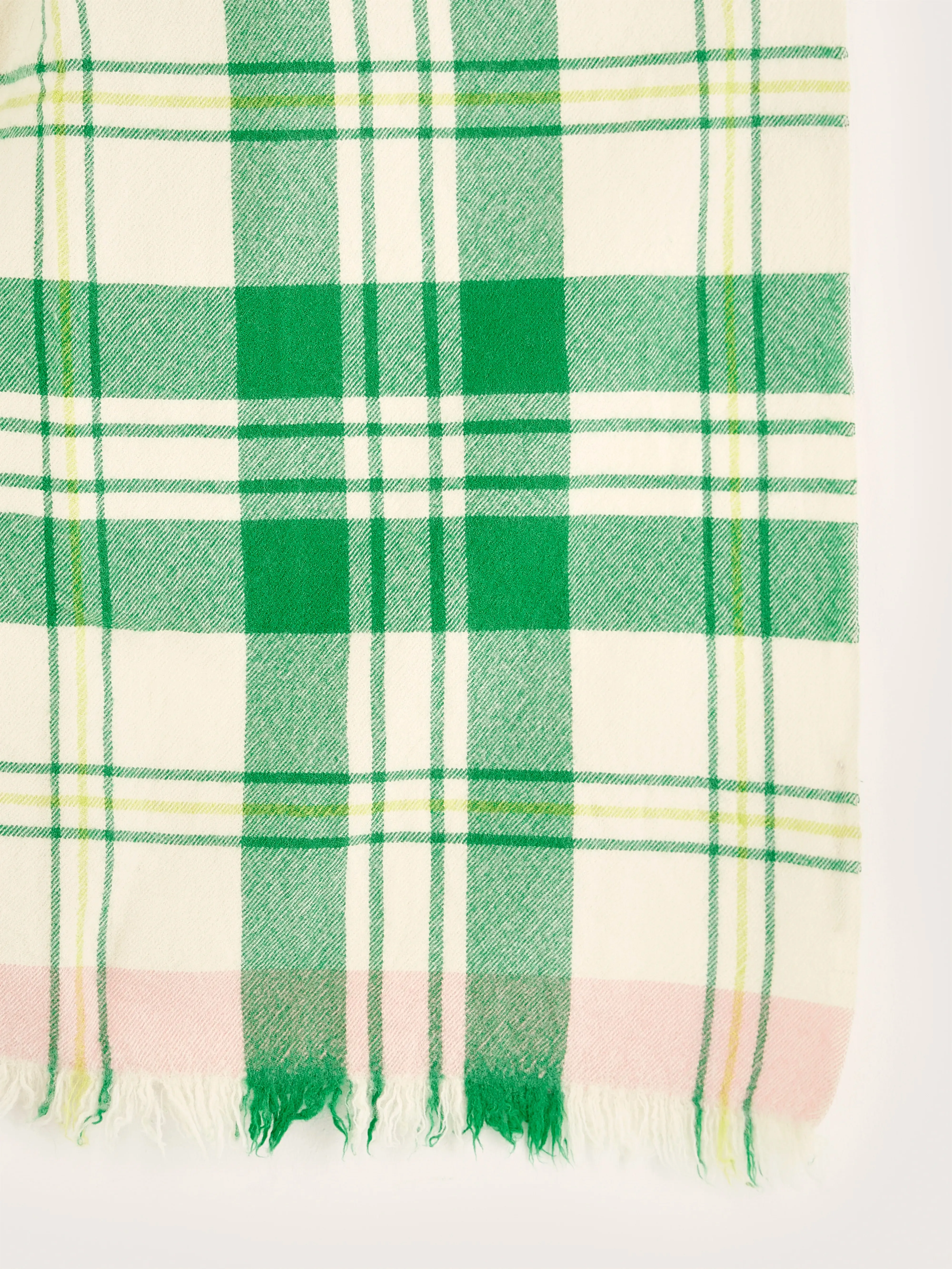 Side checked scarf (242 / W / CHECK F) sold by Bellerose product image thumbnail 5