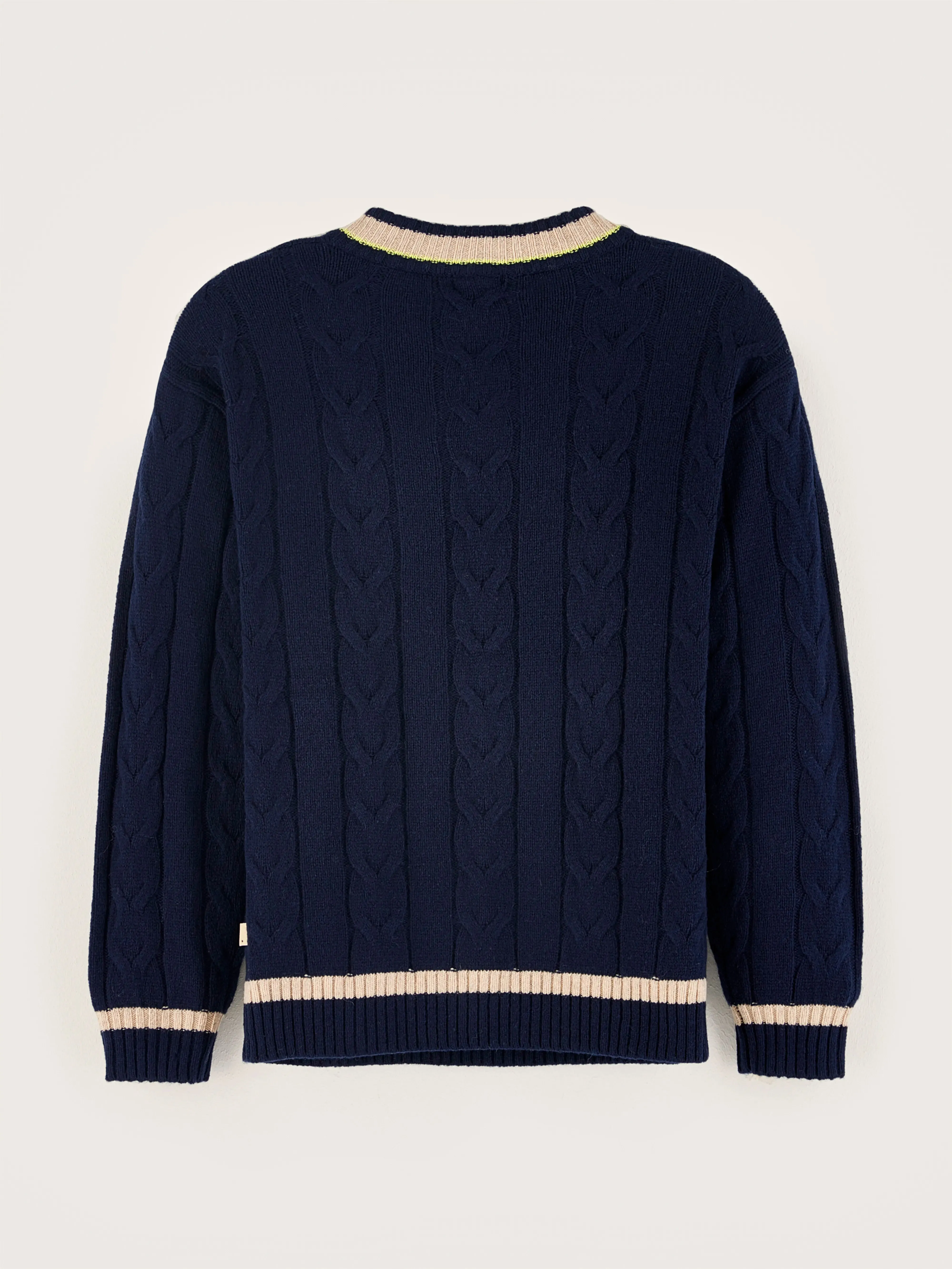 Giman crew-neck sweater (242 / B / AMERICA) sold by Bellerose product image thumbnail 4