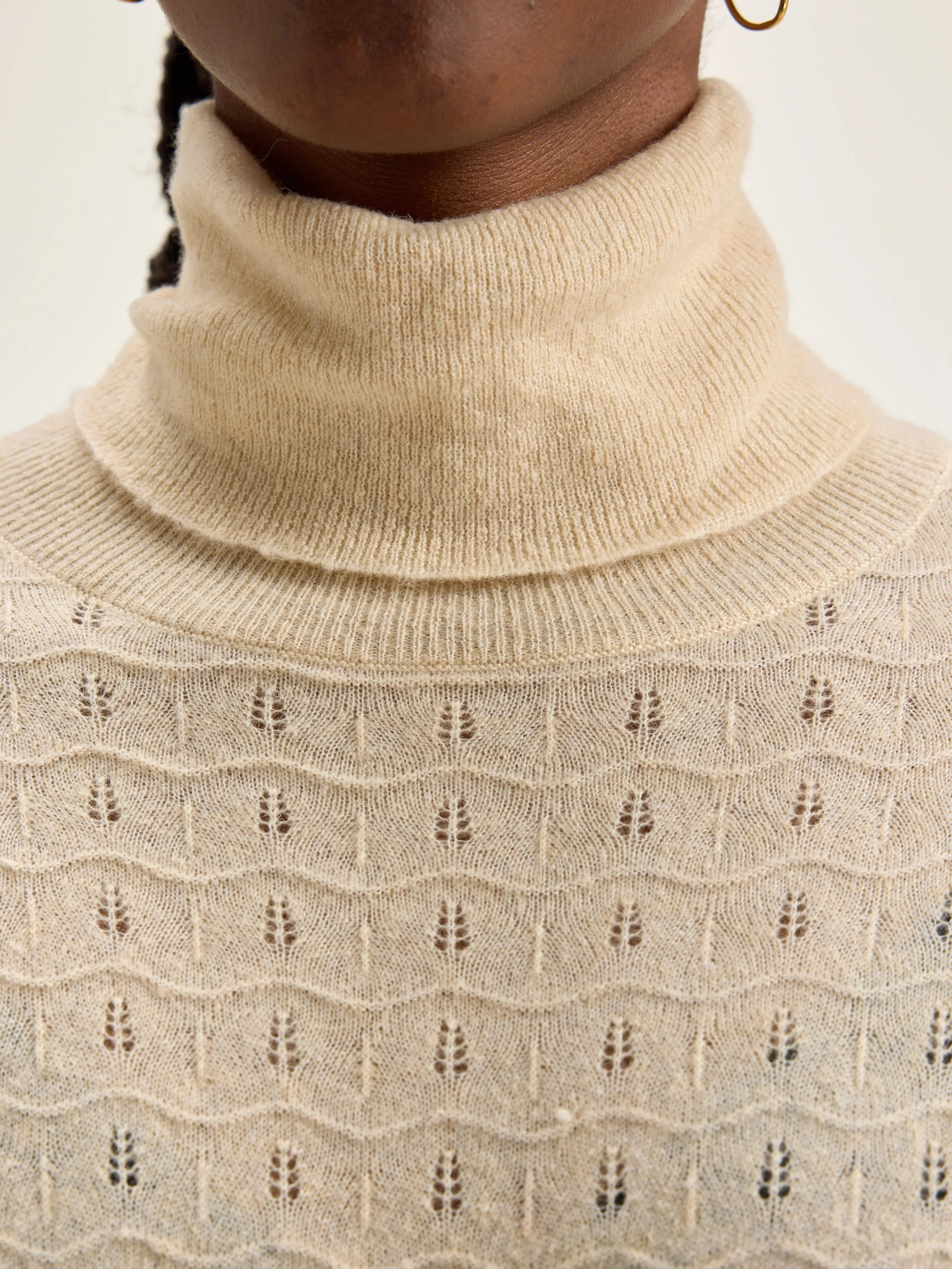 Run turtleneck sweater (242 / W / CREAM) sold by Bellerose product image thumbnail 5