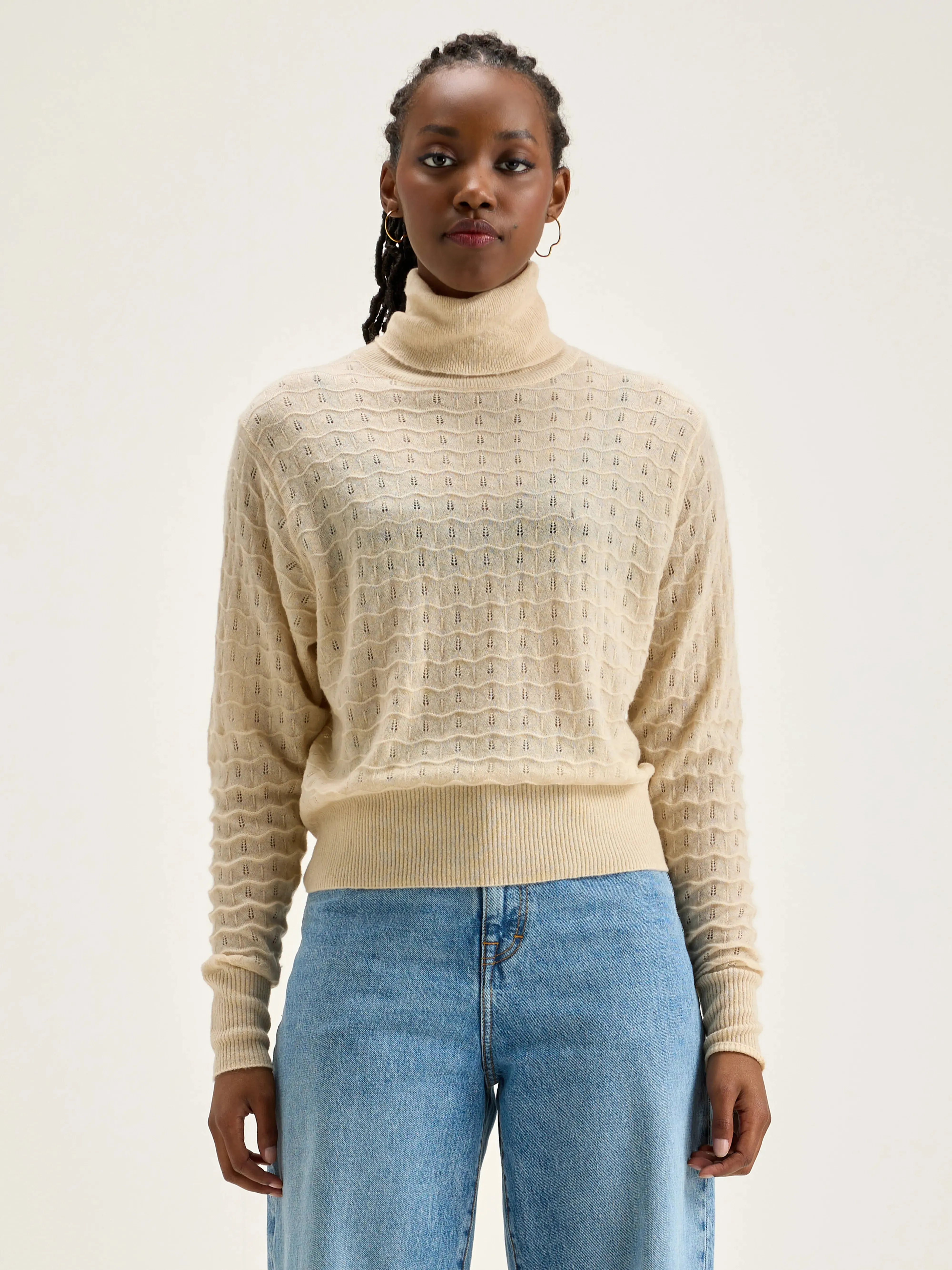 Run turtleneck sweater (242 / W / CREAM) sold by Bellerose product image thumbnail 2