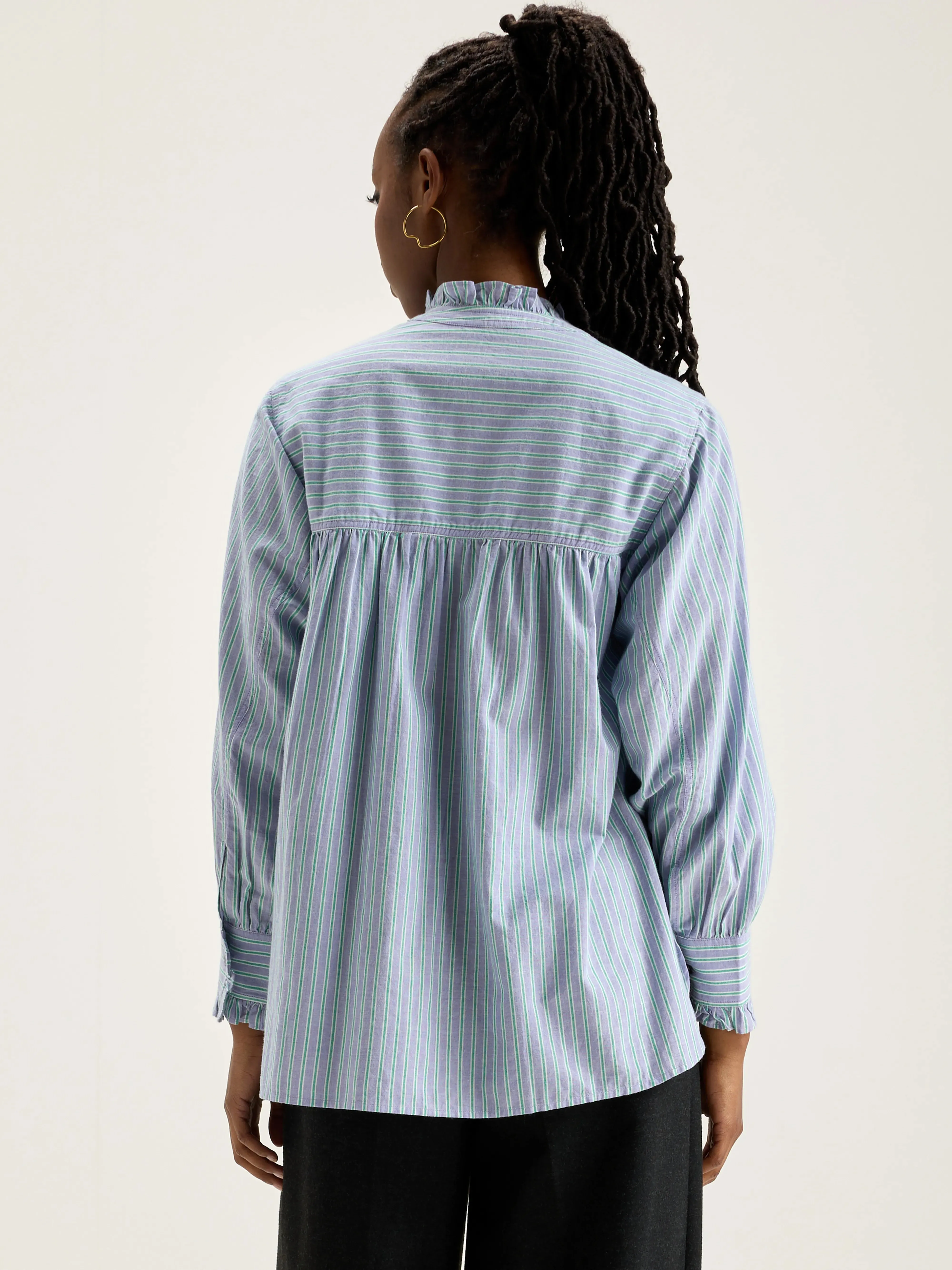 Claudia striped blouse (242 / W / STRIPE A) sold by Bellerose product image thumbnail 4